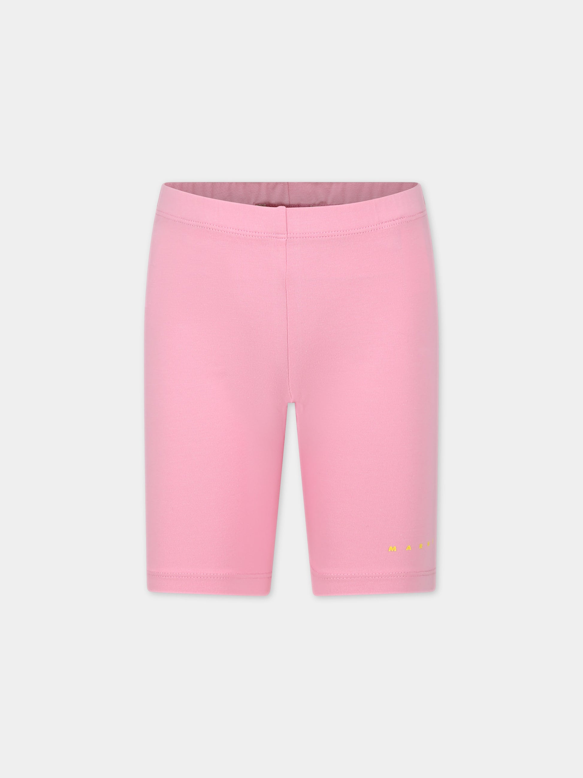 Shorts sportivi rosa per bambina,Marni Kids,M01030 M00LE MP137F 0M340