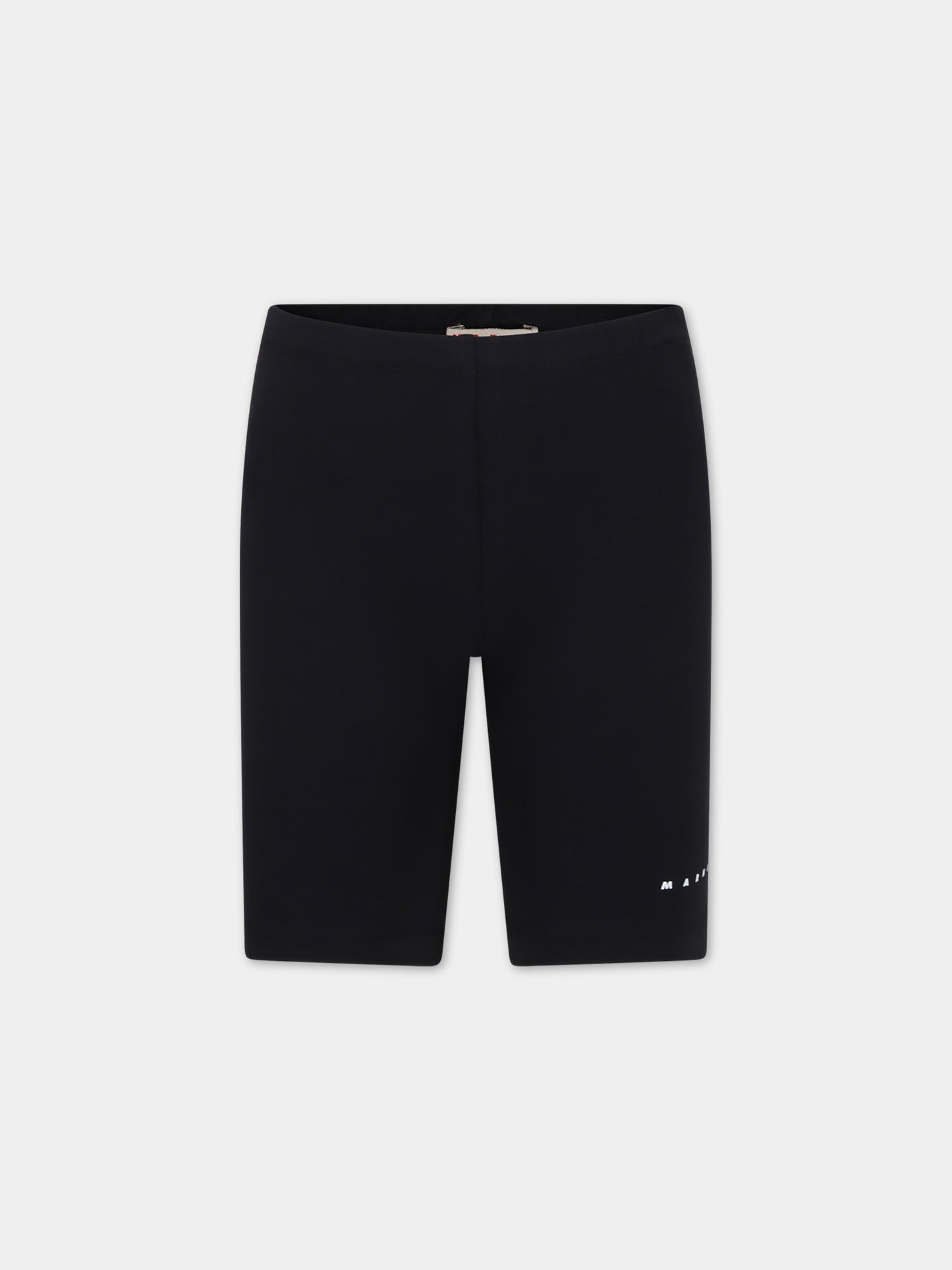 Shorts sportivi neri per bambina,Marni Kids,M01030 M00LE MP137F 0M900