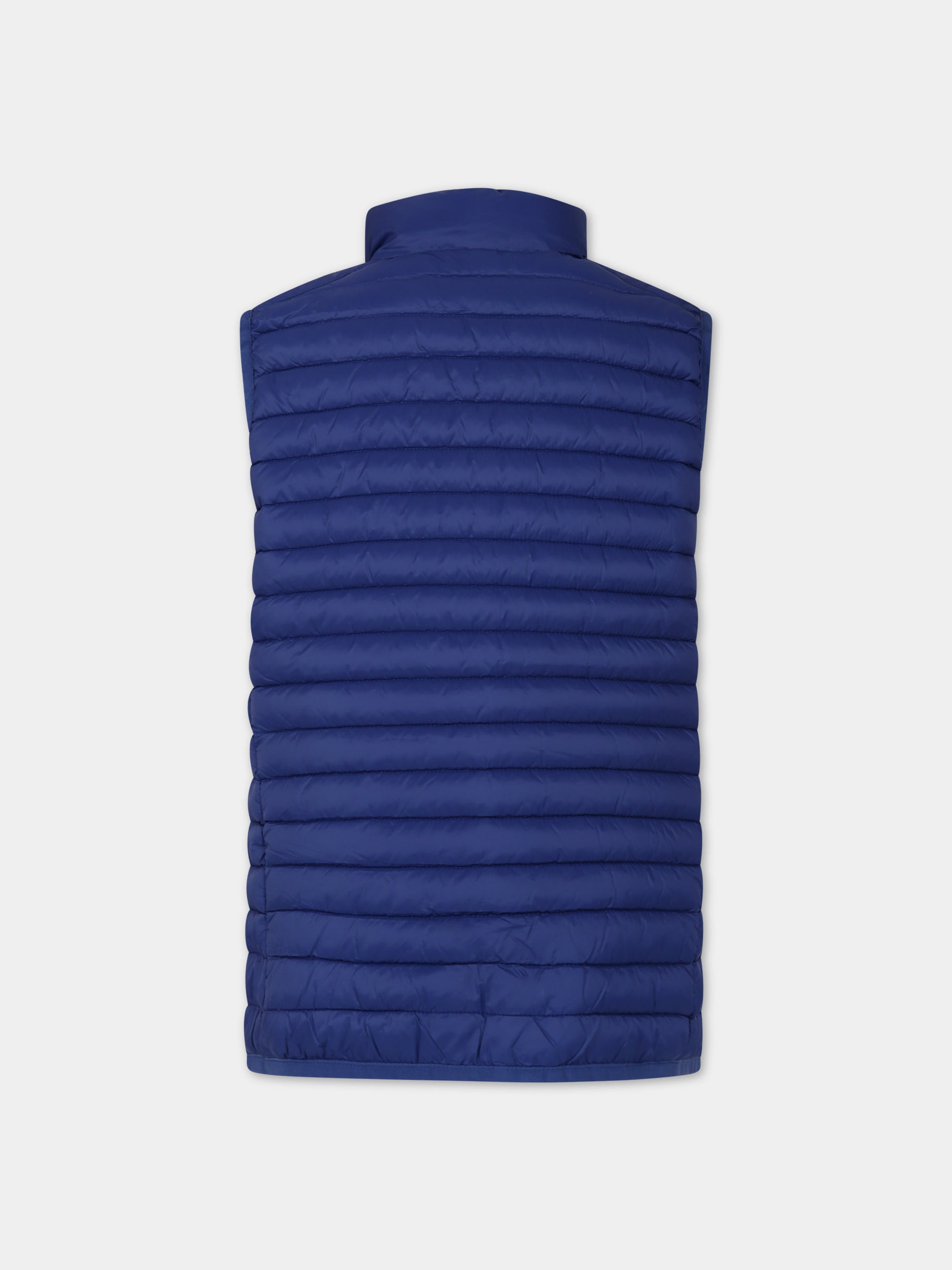 Gilet Dolin blu per bambino,Save The Duck Kids,J82430X GIGA18 90025