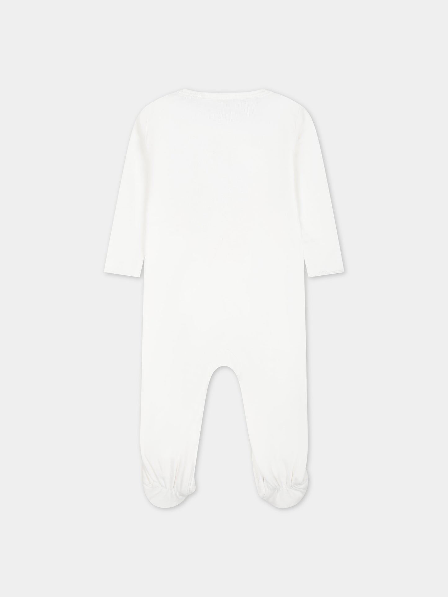 Set bianco per neonati con farfalla,Stella Mccartney Kids,TUB599 Z0669 101