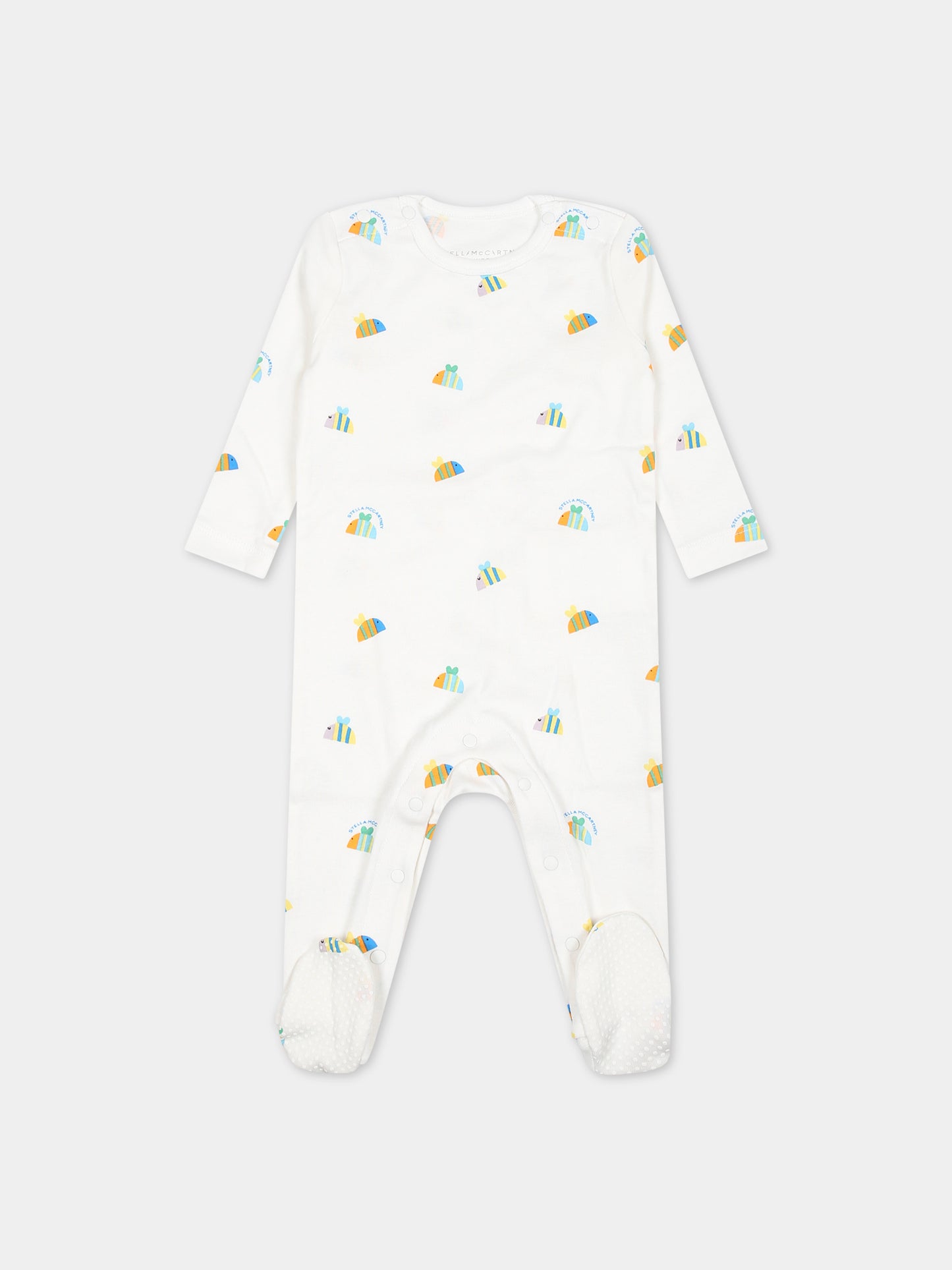 Set tutine bianco per neonati con farfalle,Stella Mccartney Kids,TUB579 Z1787 101MC