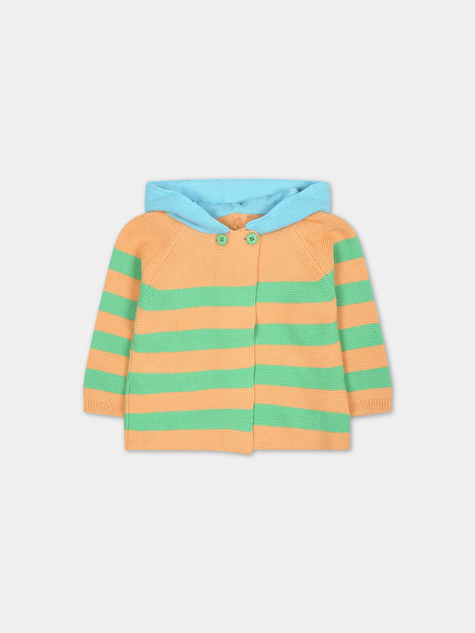 Cardigan multicolor per neonati,Stella Mccartney Kids,TU9540 Z1877 999