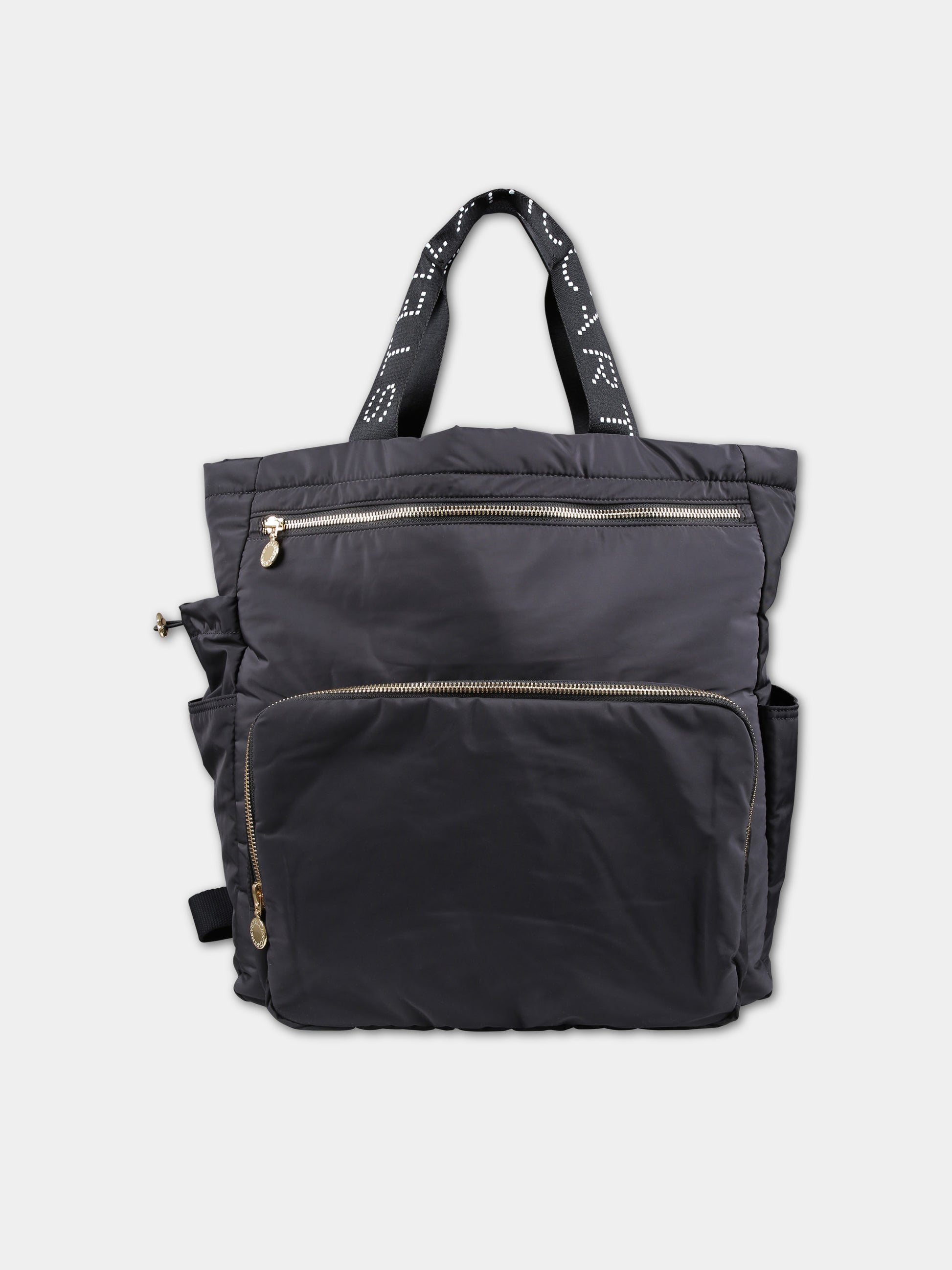 Borsa mamma ner per neonati con logo,Stella Mccartney Kids,TU0B58 Z0179 930