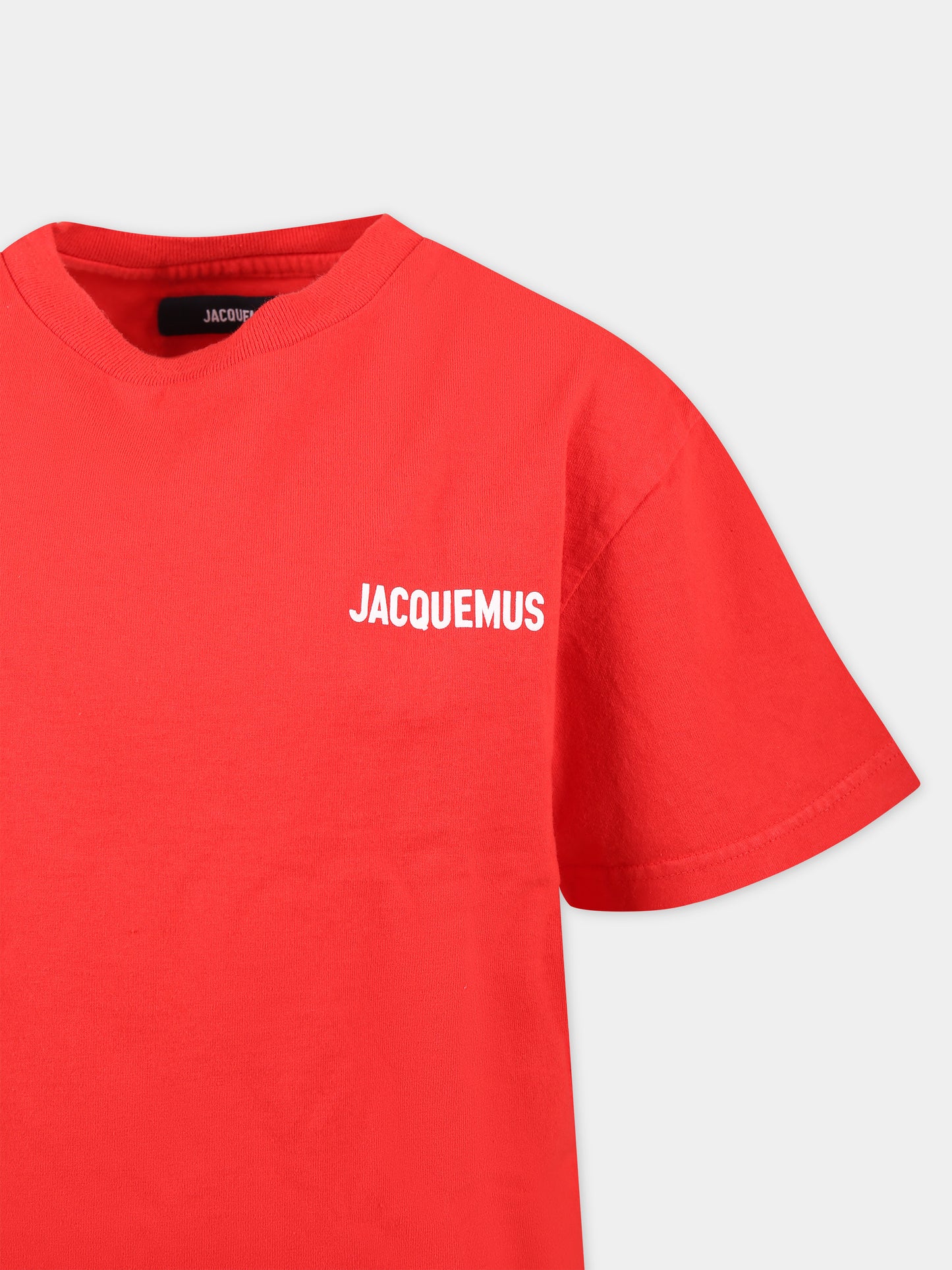 T-shirt 'Le t-shirt Jacquemus' rossa  per bambini,Jacquemus,Q00046 97E