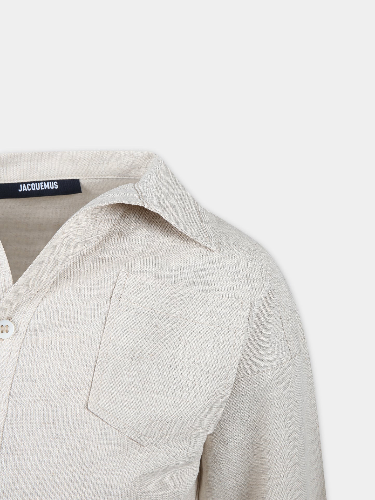 Camicia 'La Chemise Mejean' beige per bambina,Jacquemus,Q00060 237