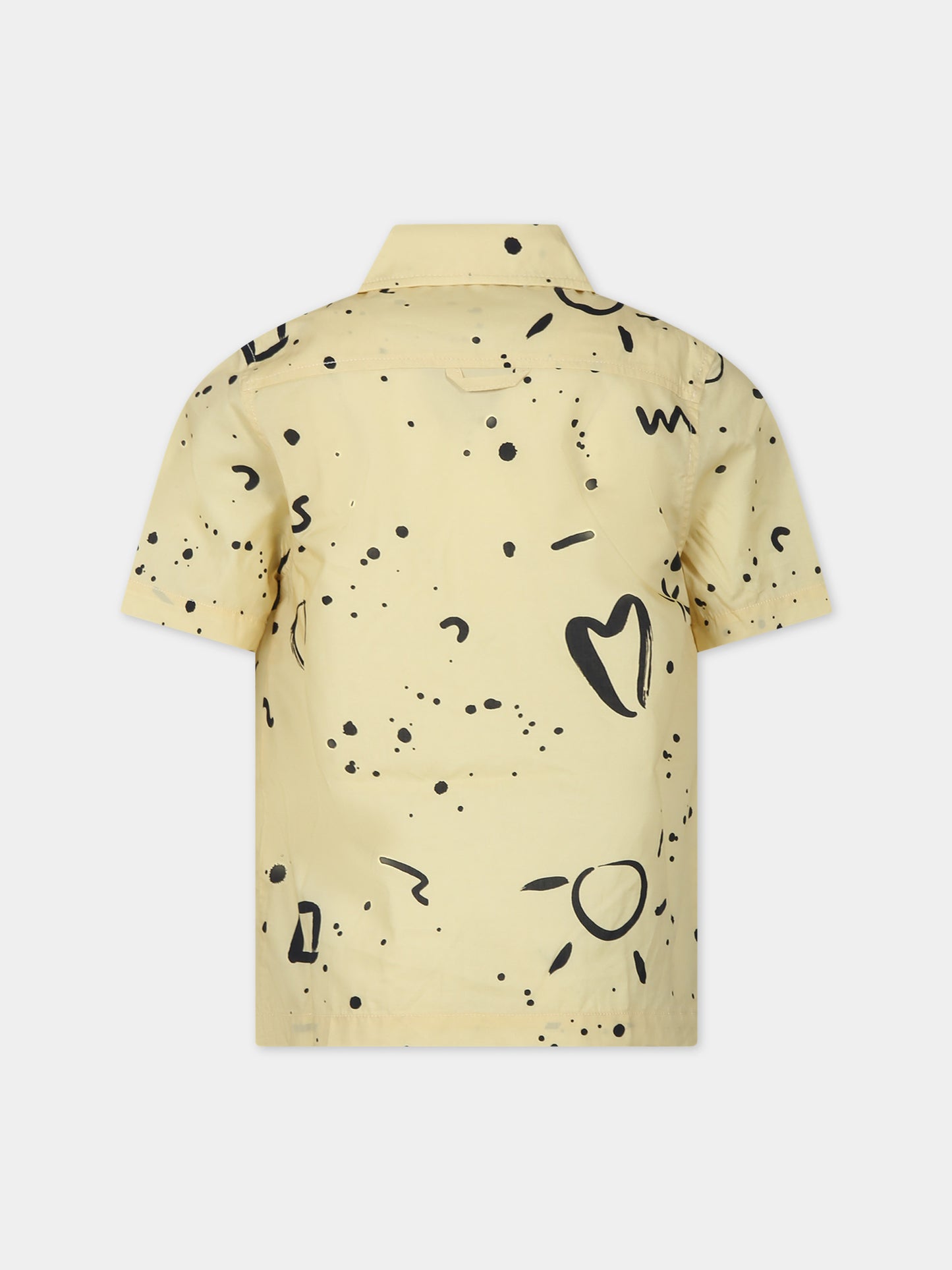 Camicia  La Chemise Jean  gialla per bambino,Jacquemus,Q00061 10P