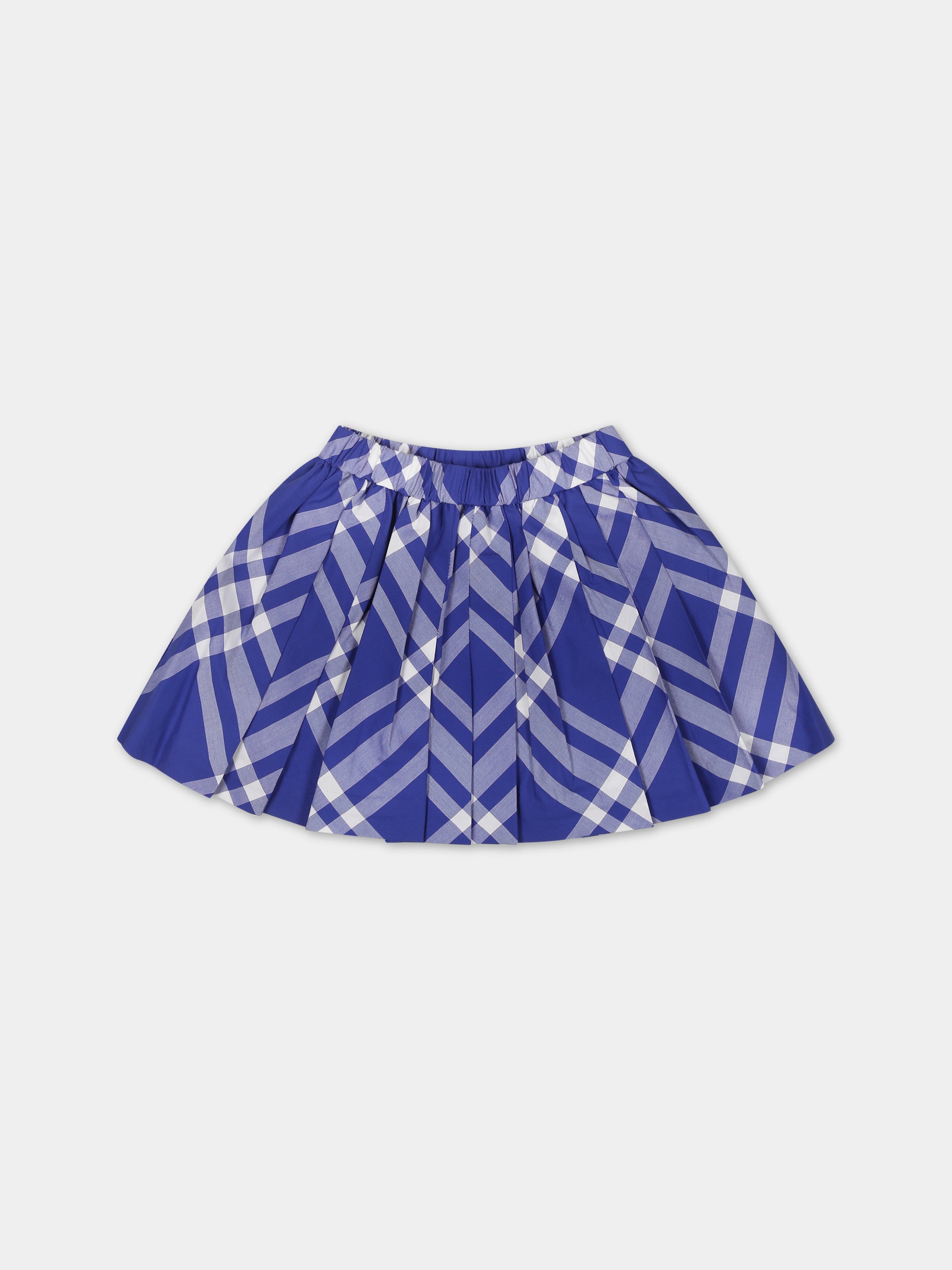Gonna blu per neonata,Burberry Kids,8078339 B7369