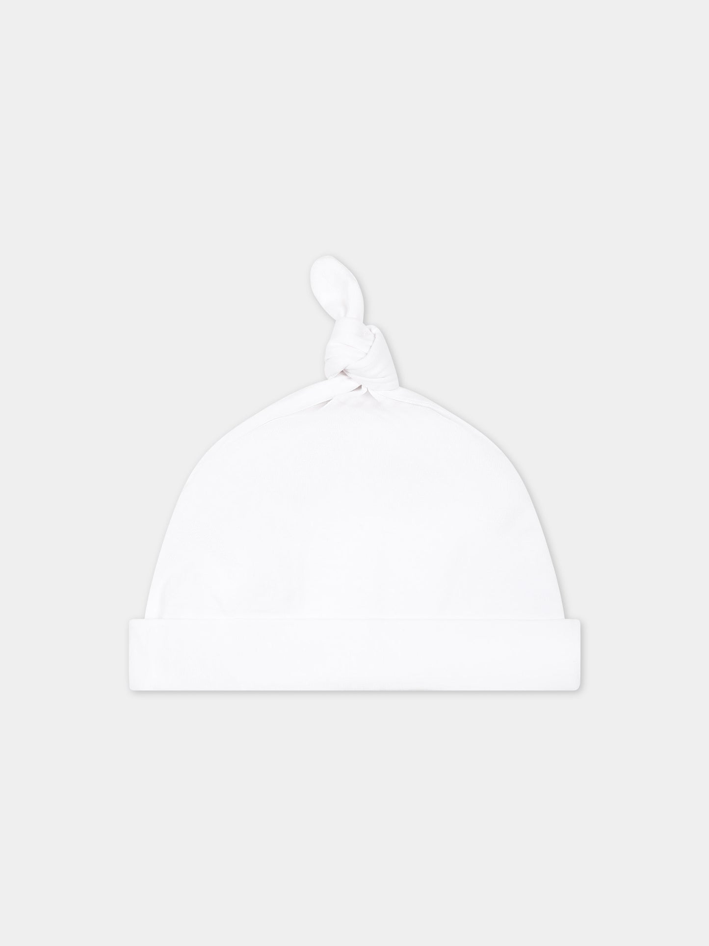 Set bianco per neonati con logo,Burberry Kids,8070264 A1464