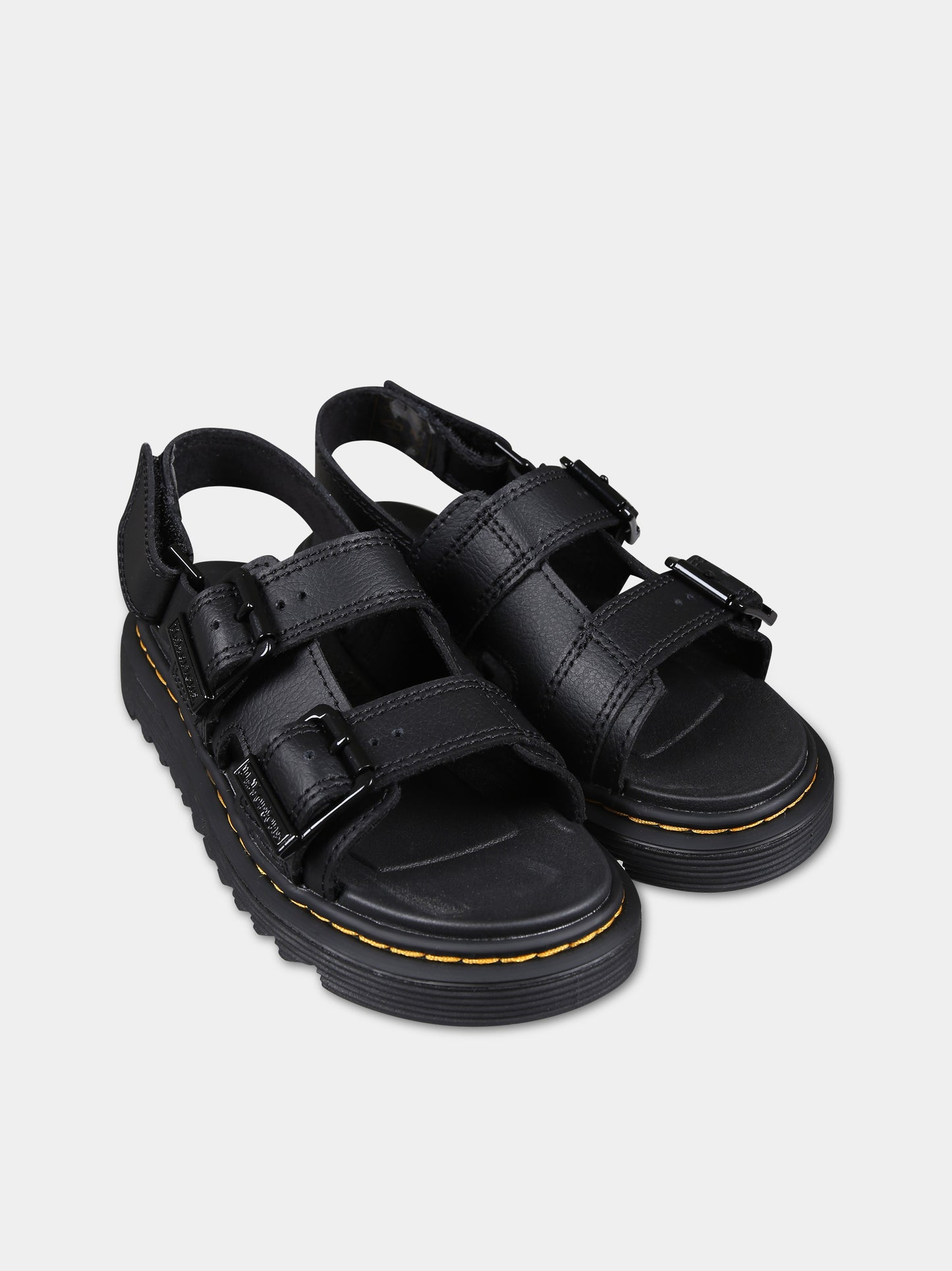 Sandali Varel J neri per bambini,Dr. Martens,31444001