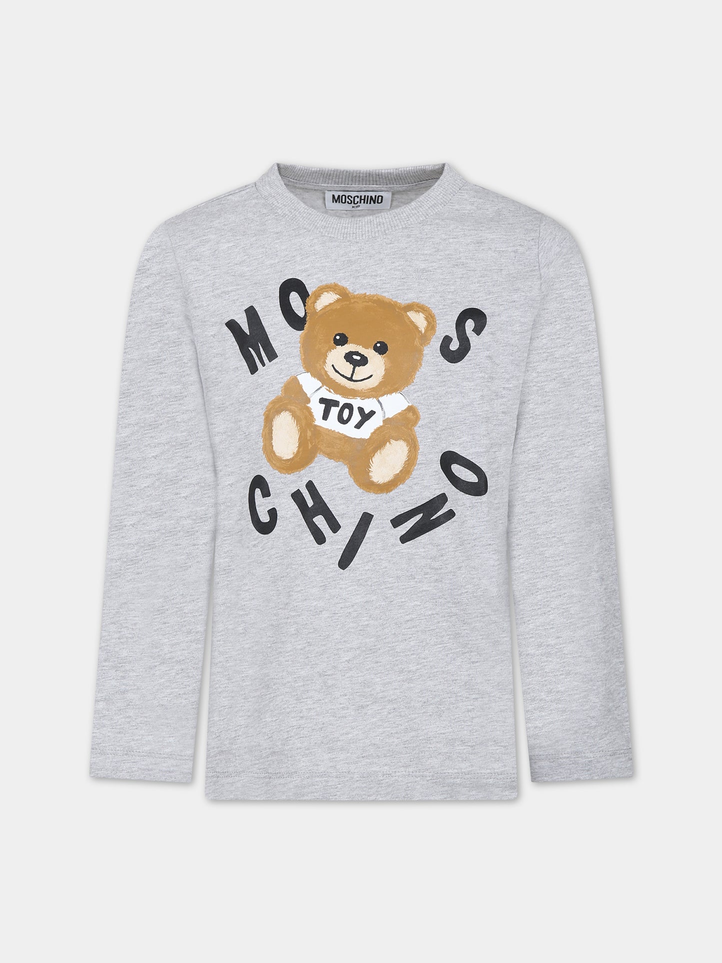 Set nero per bambini con Teddy Bears e logo,Moschino Kids,HPK024 LAA23 60100