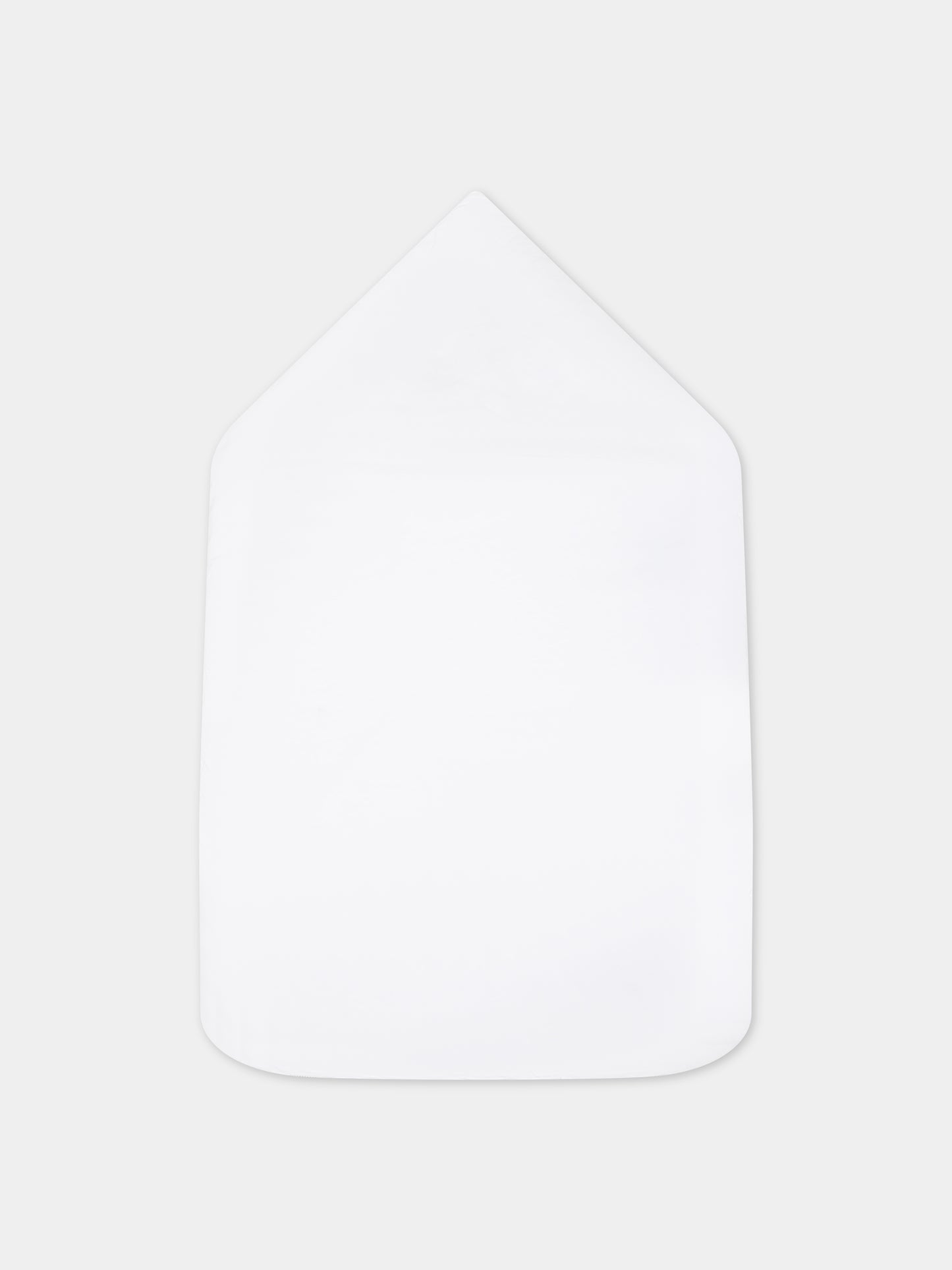 Sacco nanna bianco per neonati con logo,Balmain Kids,BS0650 J0177 100BG