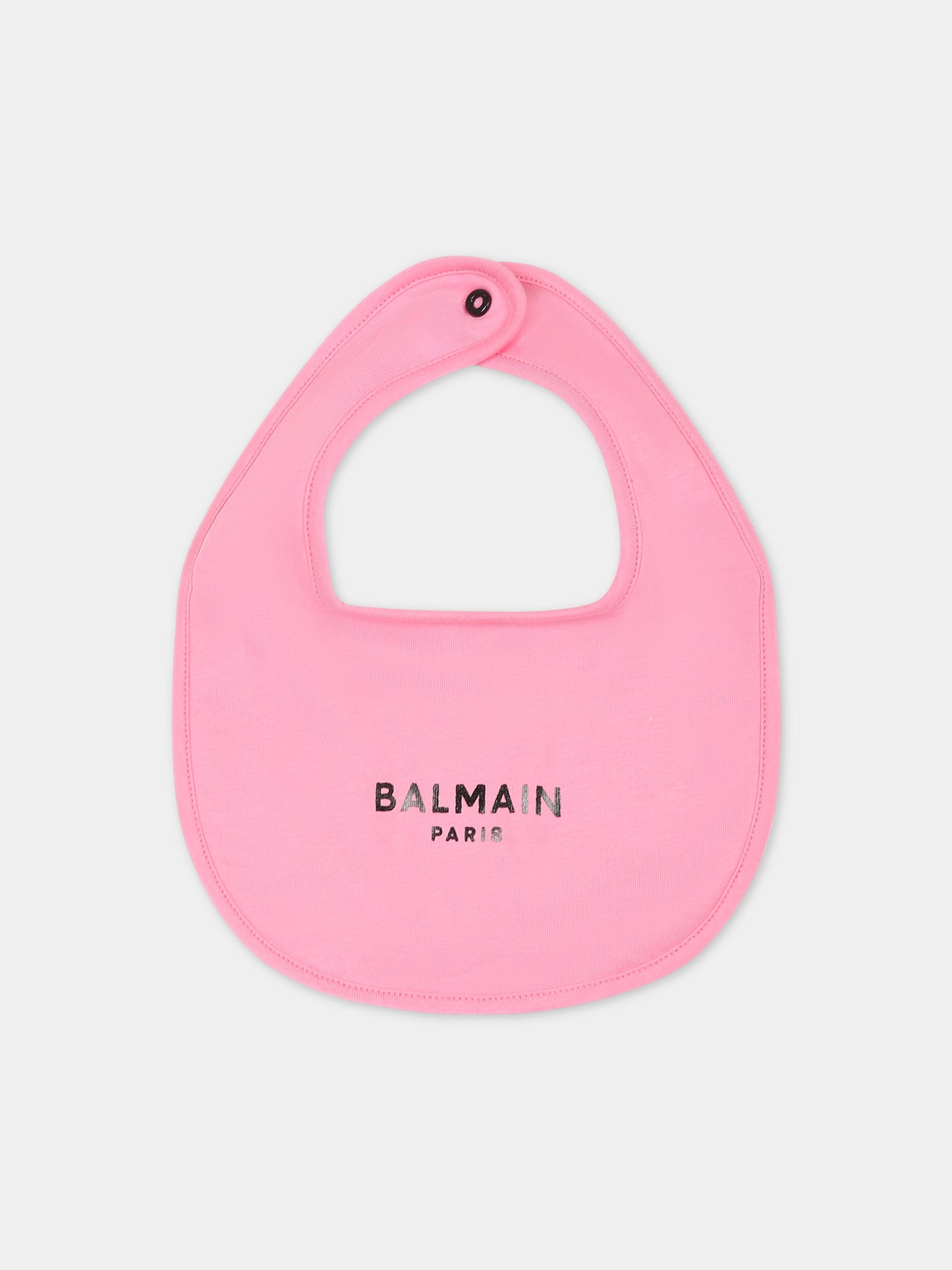 Set rosa per neonata con logo,Balmain Kids,BSB010 Z0082 550