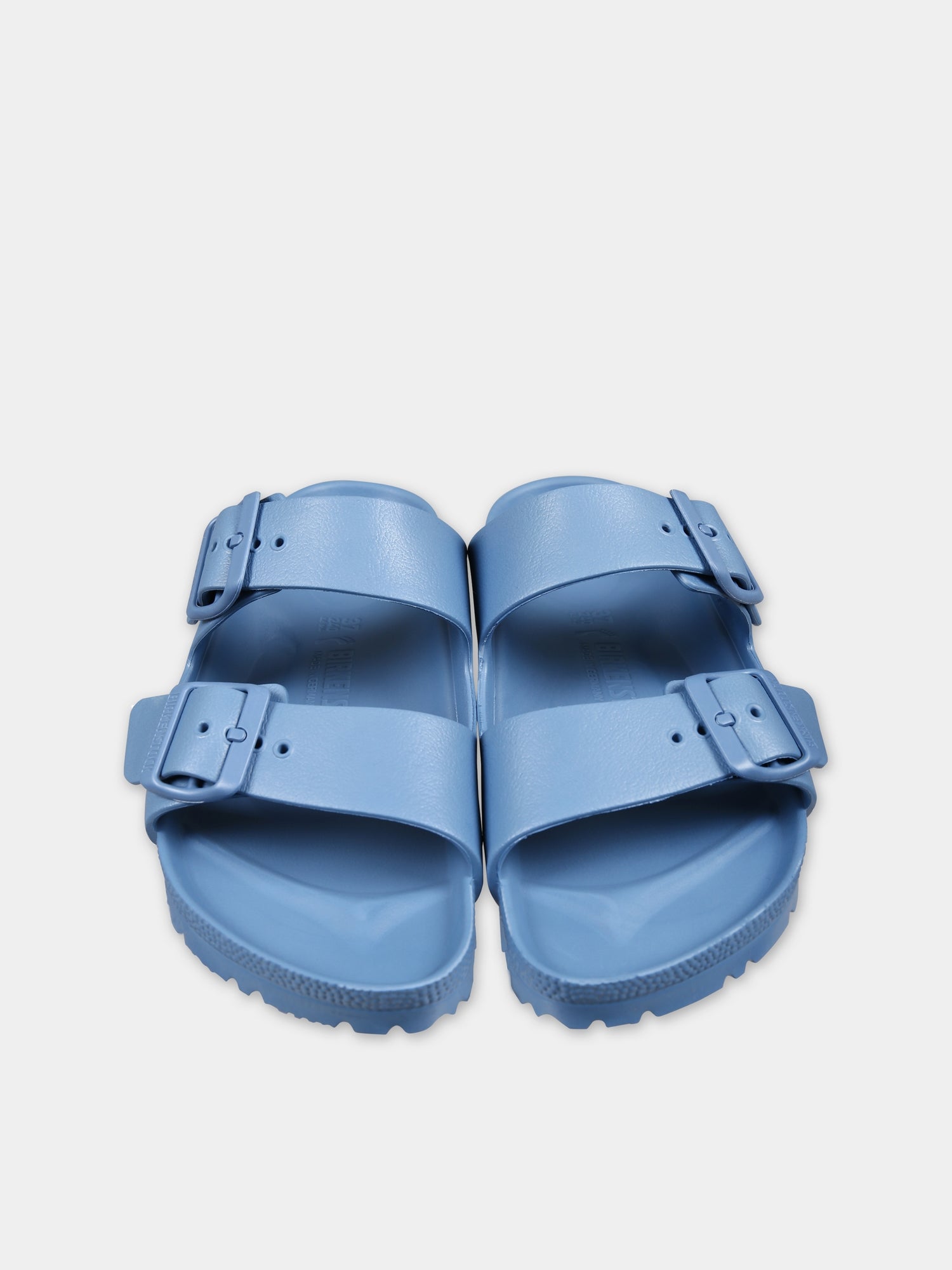 Sandali blu Arizona Eva per bambini con logo,Birkenstock,1027376 ELEMENTAL BLUE