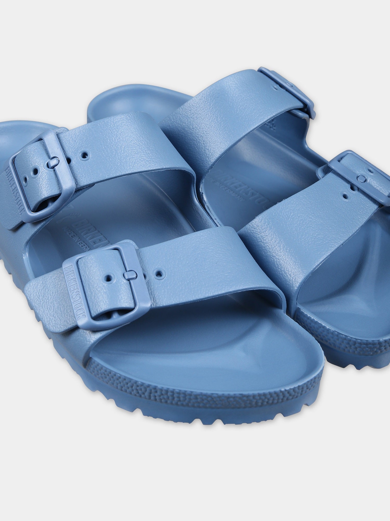 Sandali blu Arizona Eva per bambini con logo,Birkenstock,1027376 ELEMENTAL BLUE