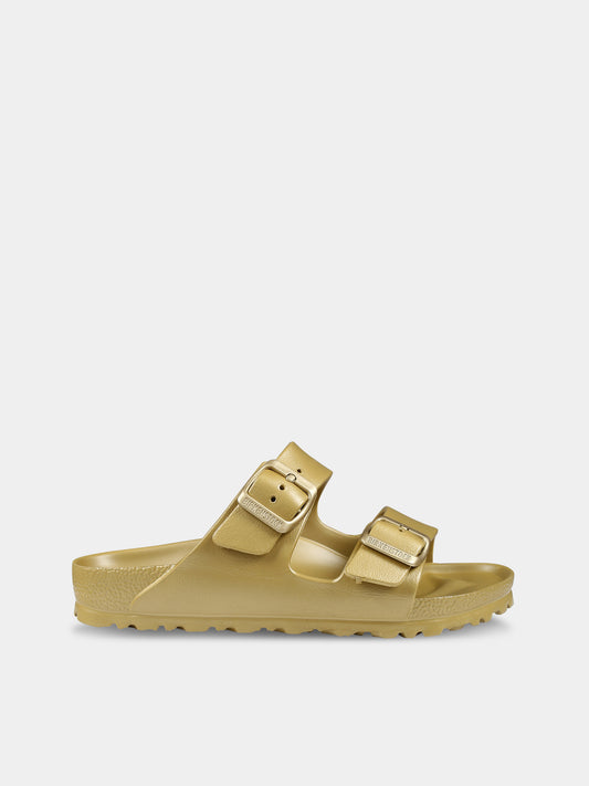 Sandali oro Arizona Eva per bambini con logo,Birkenstock,1022465 GOLD