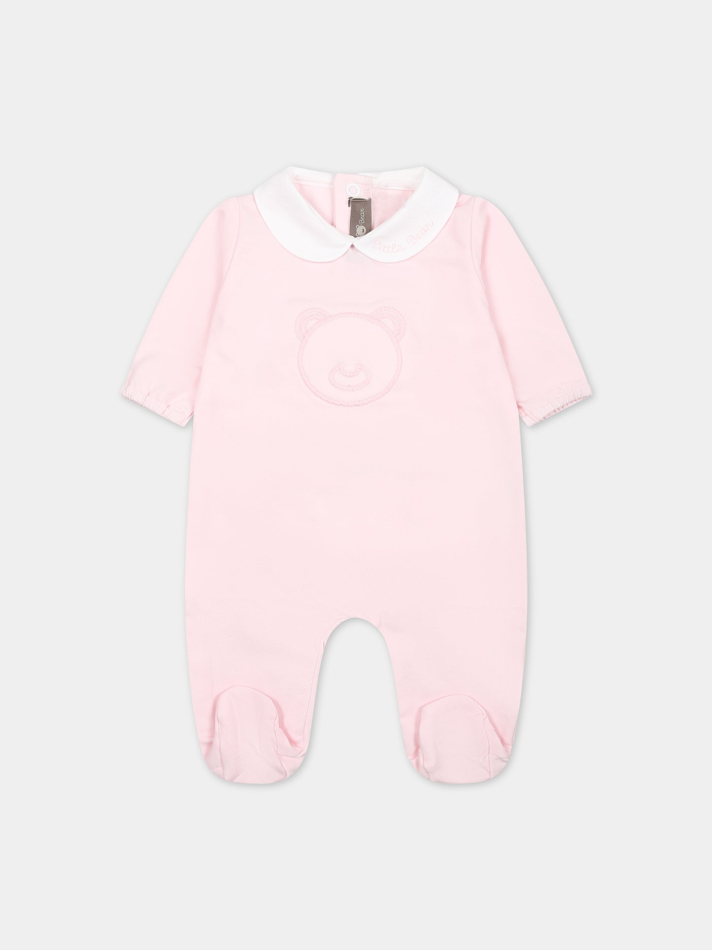 Tutina rosa per neonata,Little Bear,8041 ROSA