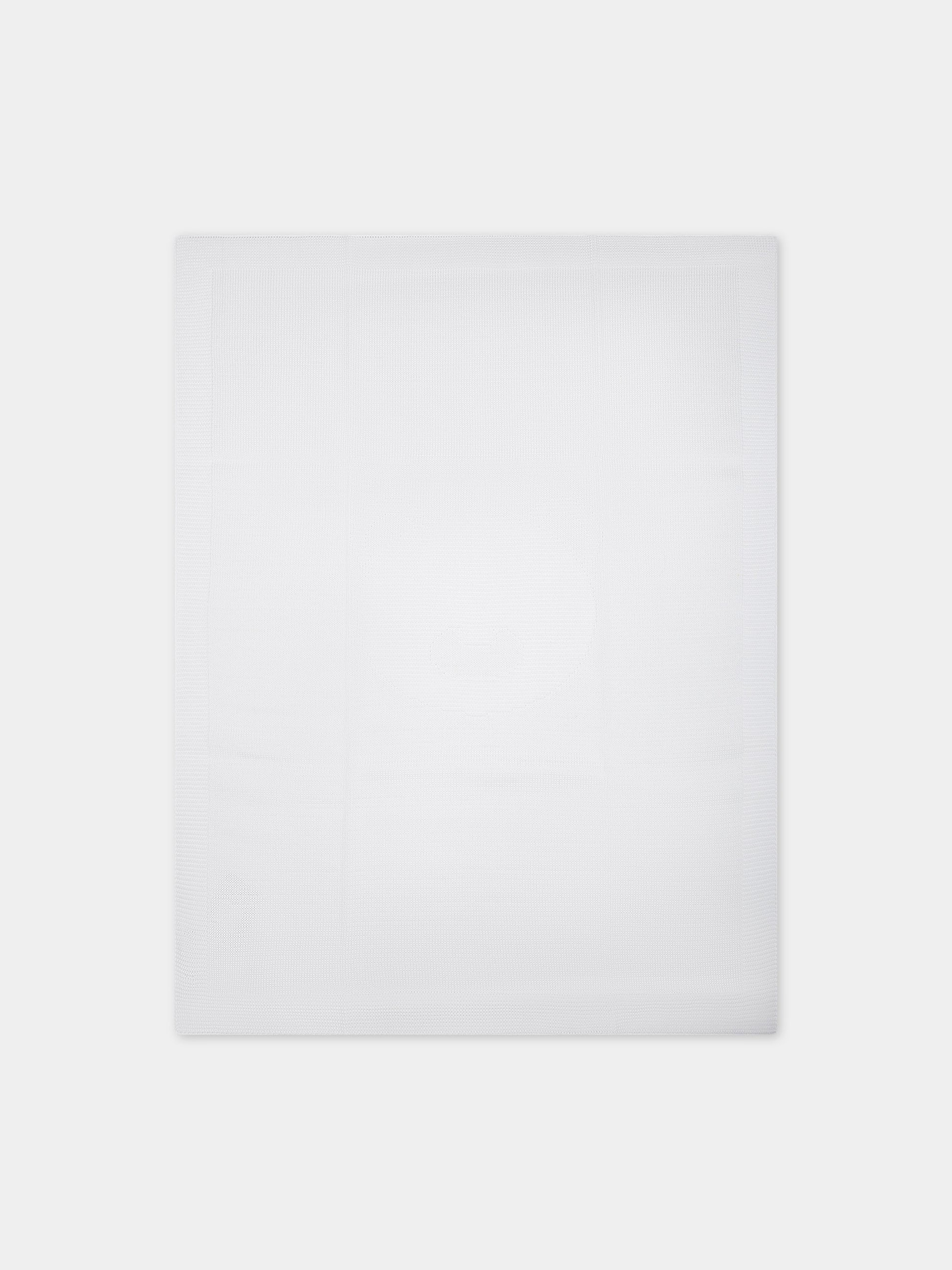 Coperta bianca per neonati,Little Bear,8103 BIANCO