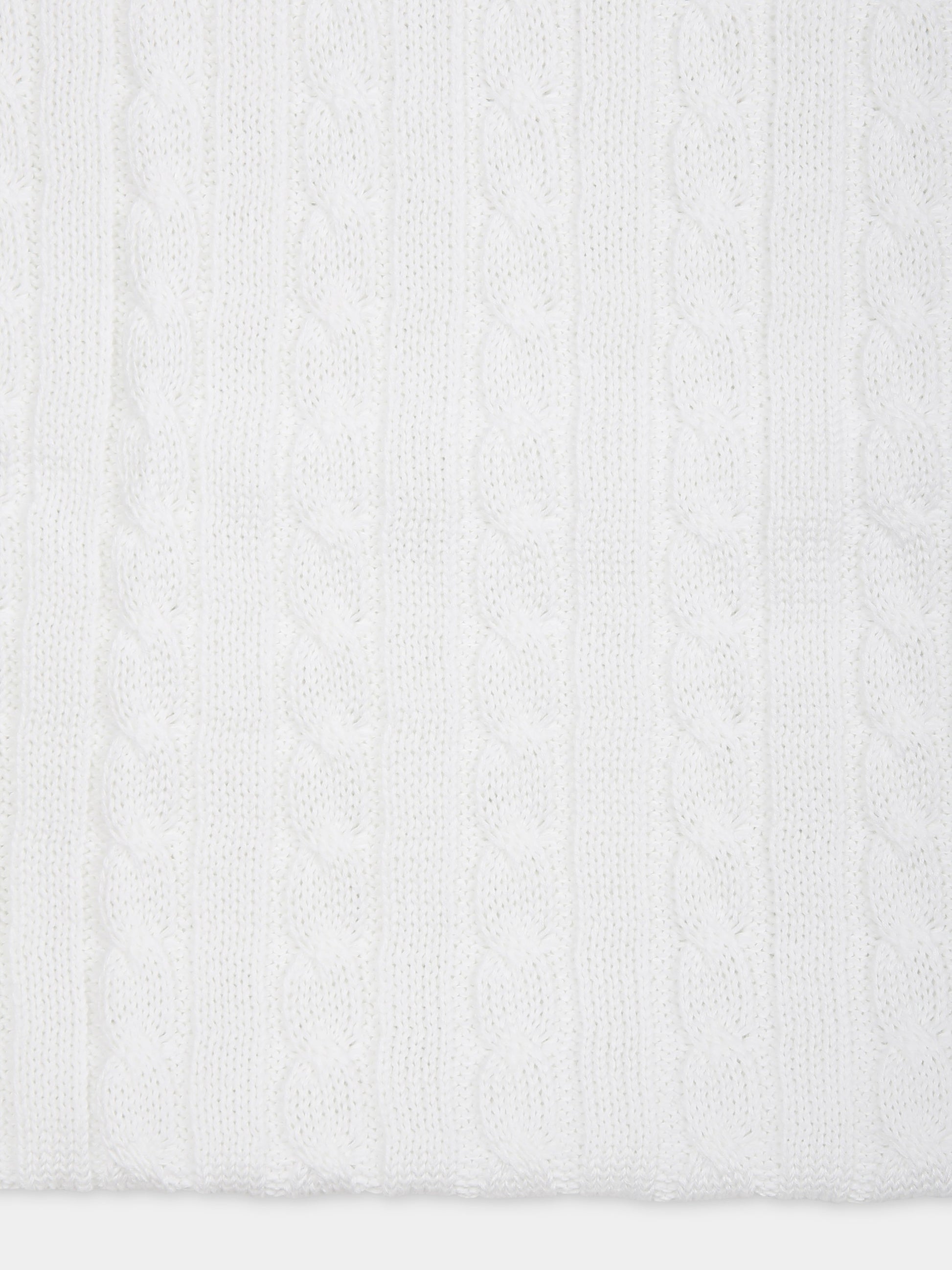 Coperta bianca per neonati,Little Bear,8104 BIANCO