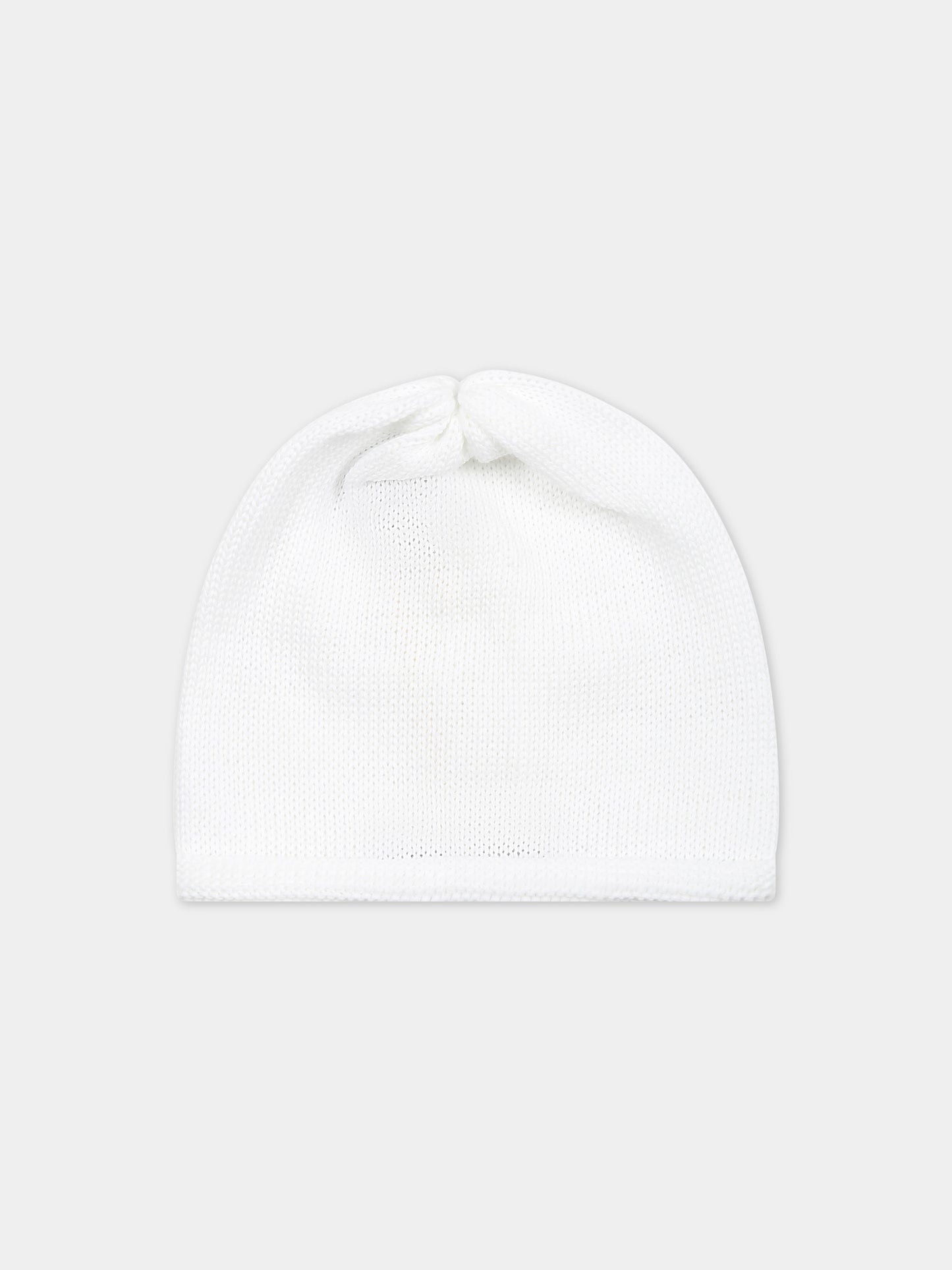Cappello bianco per neonati,Little Bear,8017 BIANCO