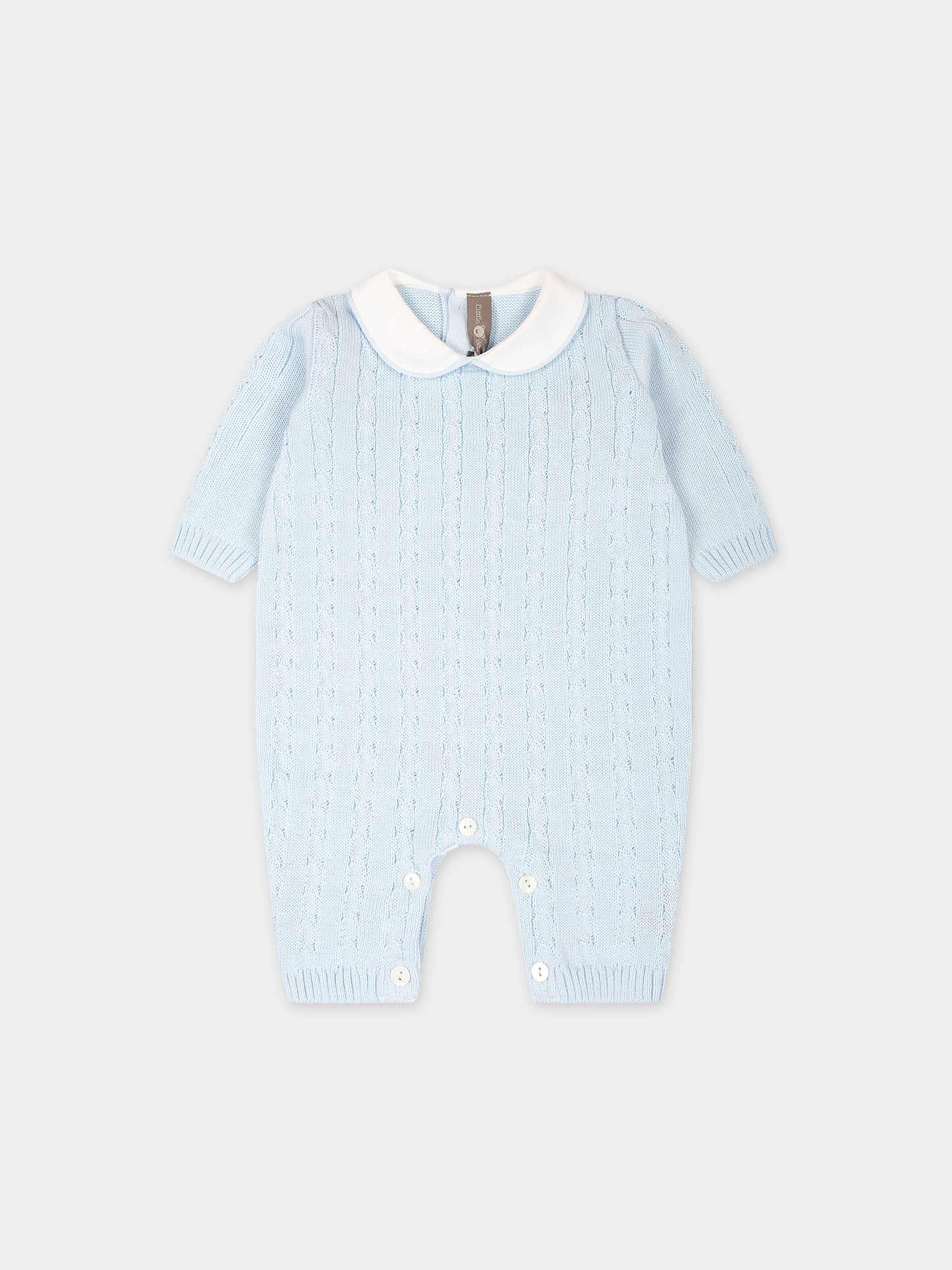 Tutina celeste per neonato,Little Bear,8124 CIELO