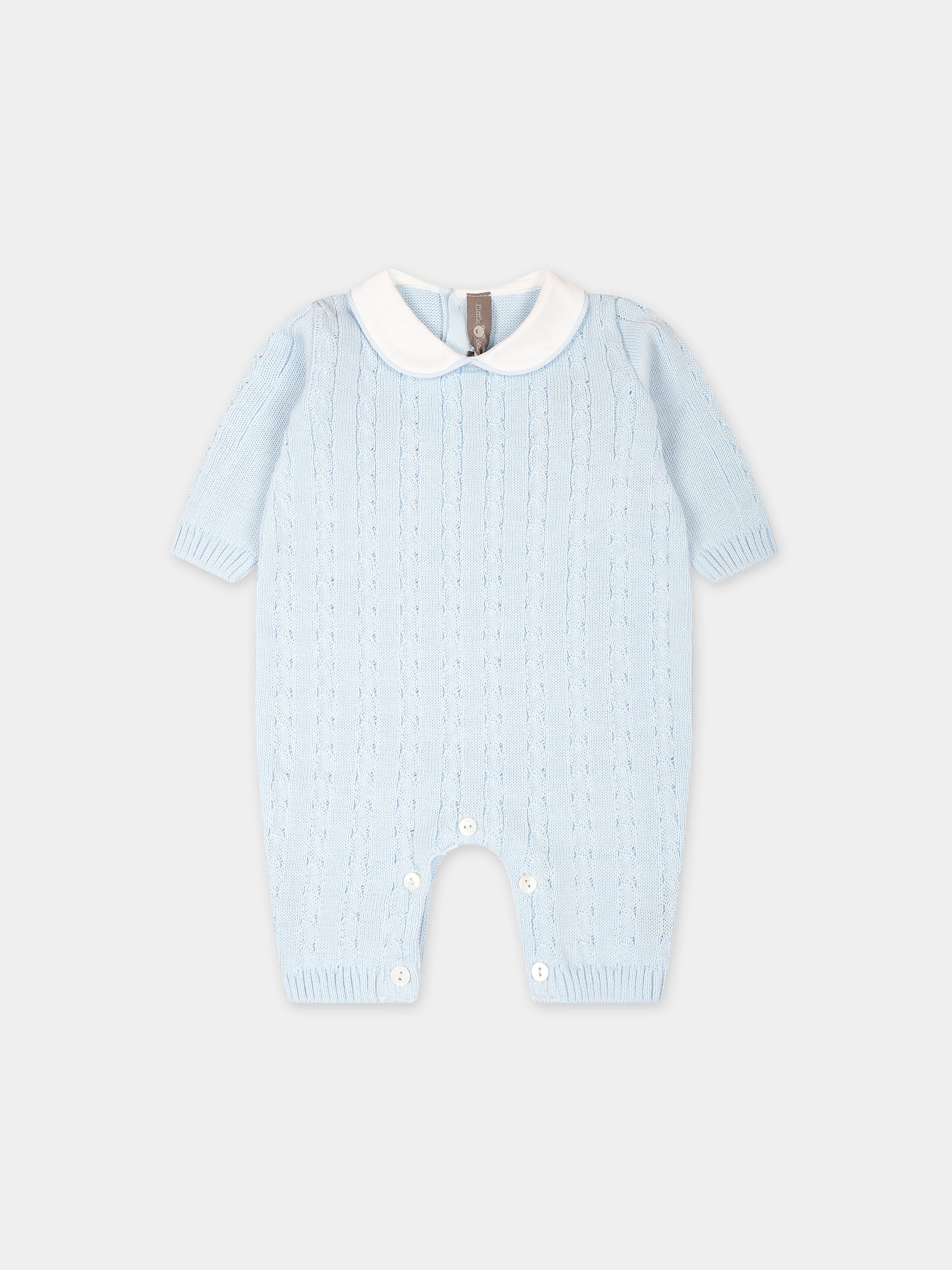 Tutina celeste per neonato,Little Bear,8124 CIELO