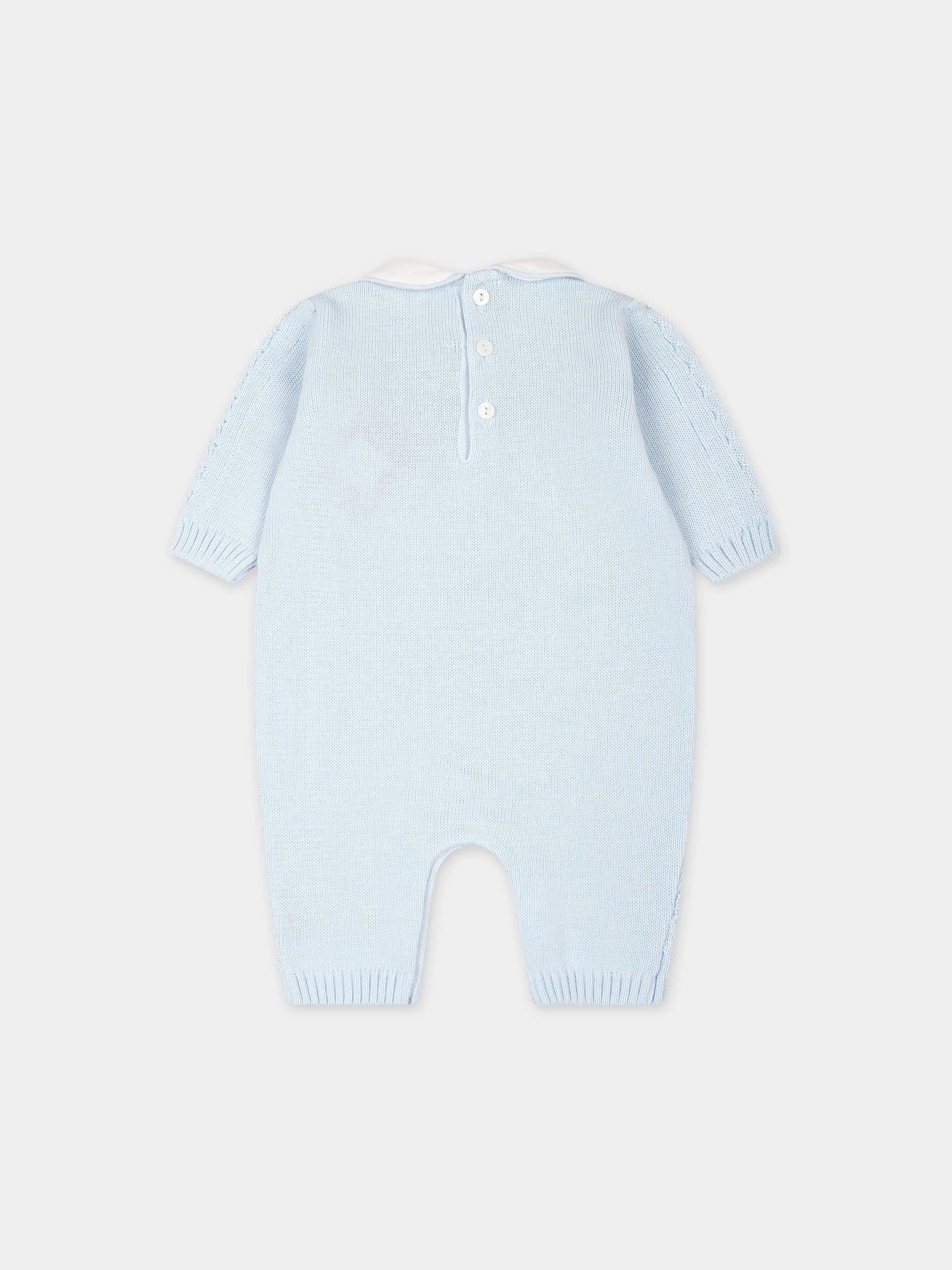 Tutina celeste per neonato,Little Bear,8124 CIELO