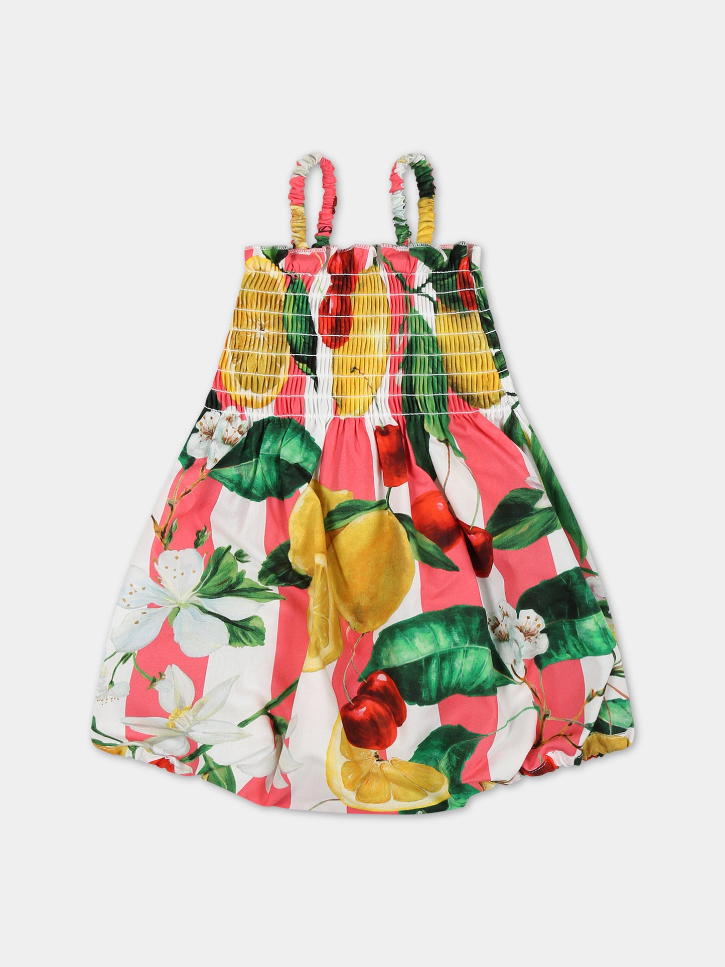 Pagliaccetto multicolor per neonata,Dolce & Gabbana Kids,L21O70 HS5Q7 HH5AL