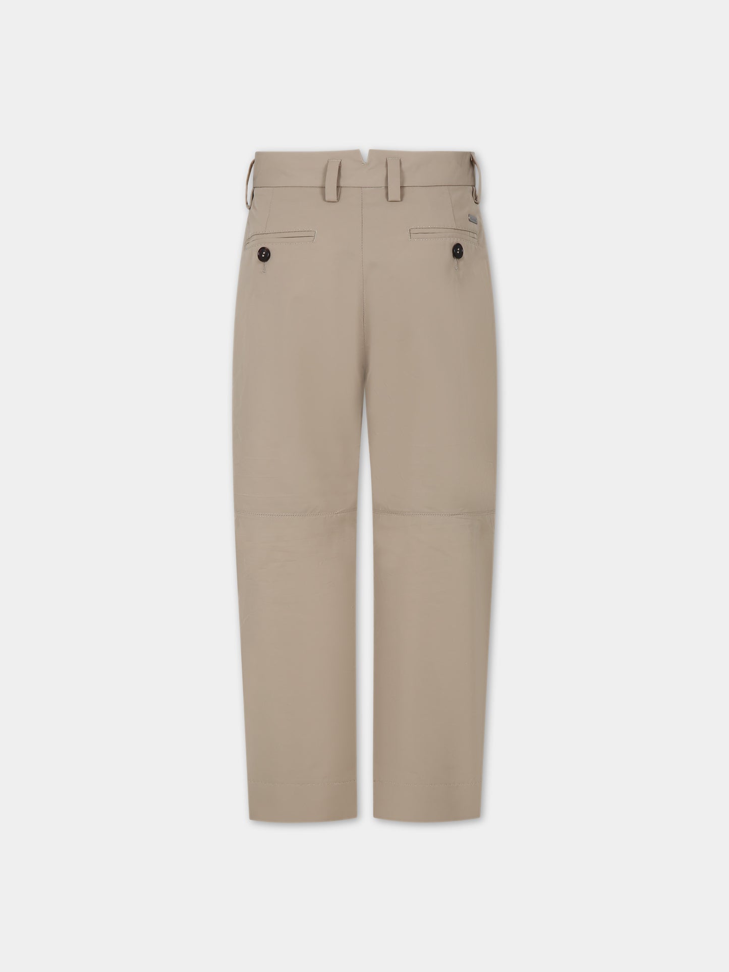 Patalone beige per bambino,Dsquared2,DQ2277 D0A87 D2P724U DQ707