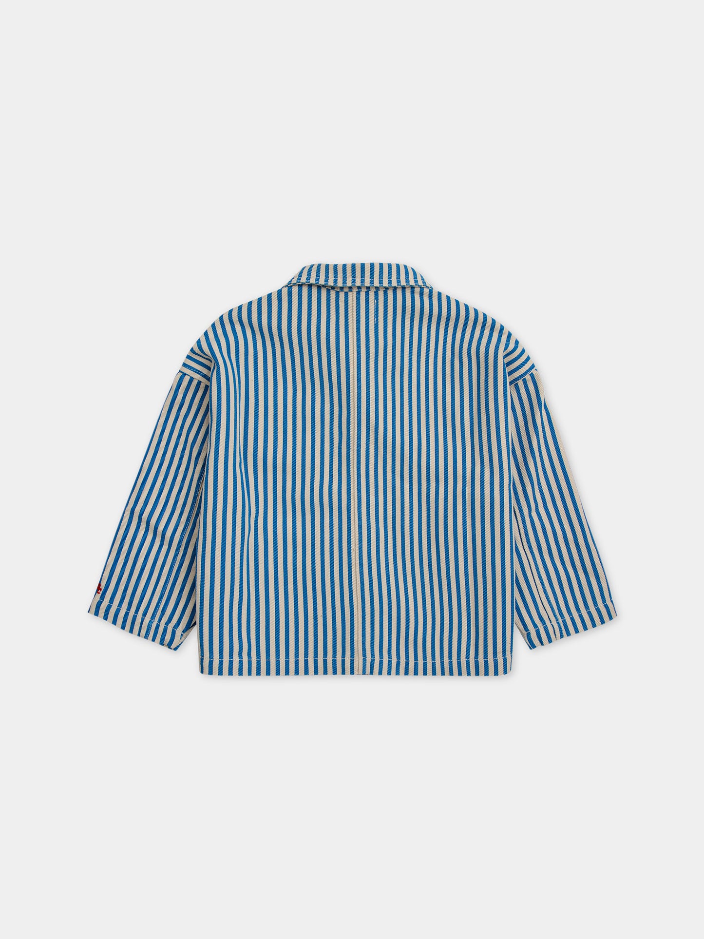 Giubbotto multicolor per bambino con righe e tasche multicolor,Bobo Choses,124AC140