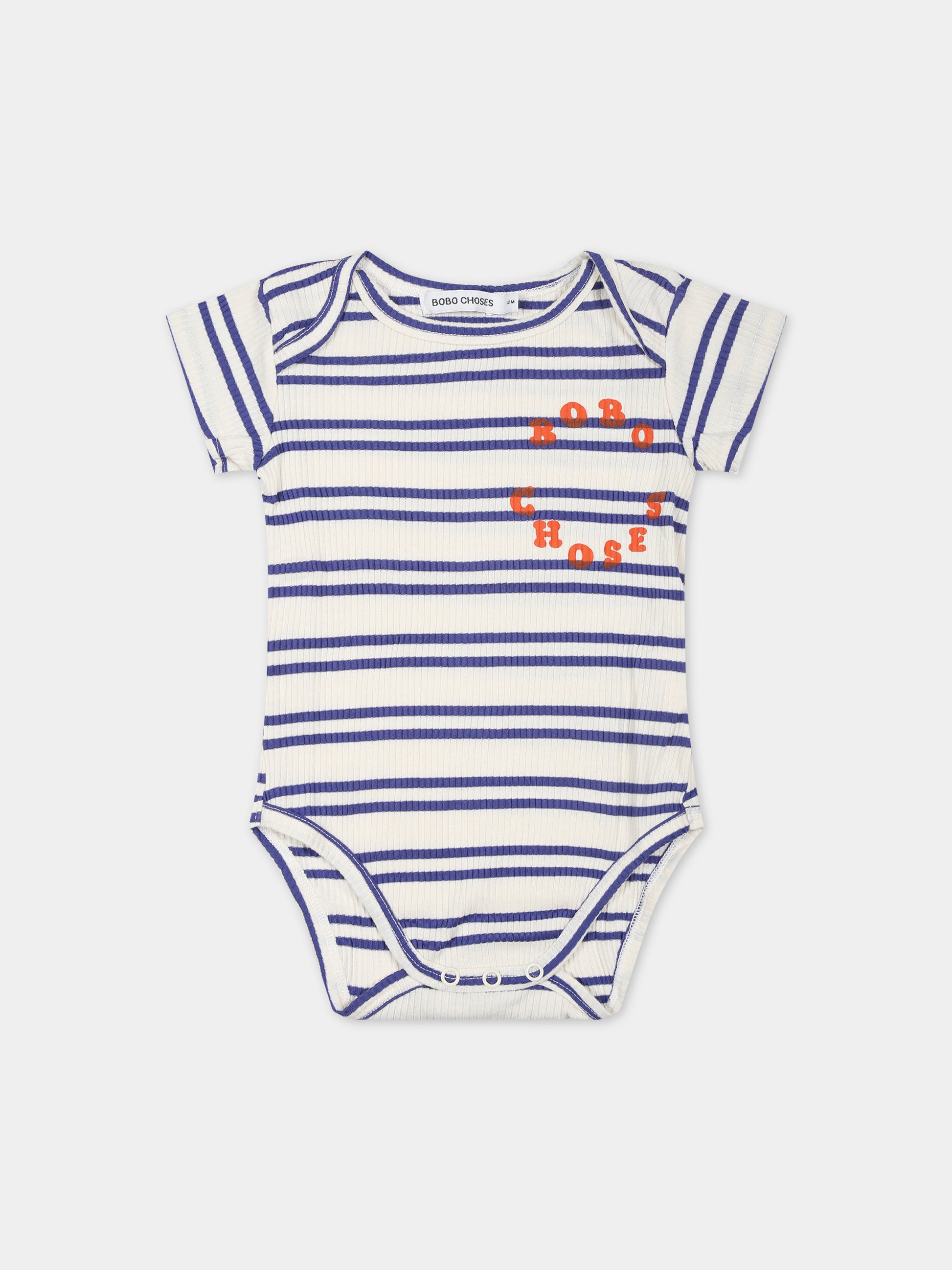 Set multicolor per neonati con chitarra e logo,Bobo Choses,124AB043