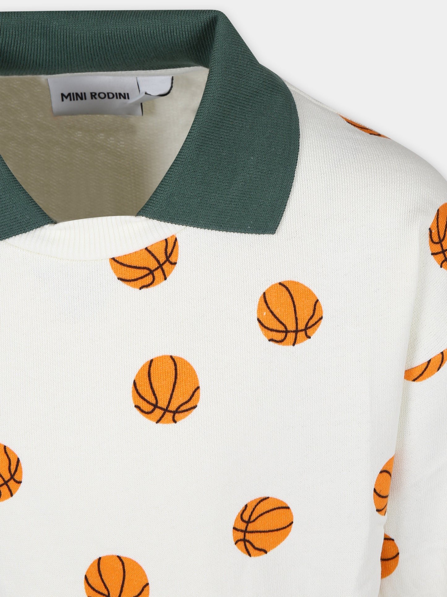 Felpa avorio per bambini,Mini Rodini,2422017011