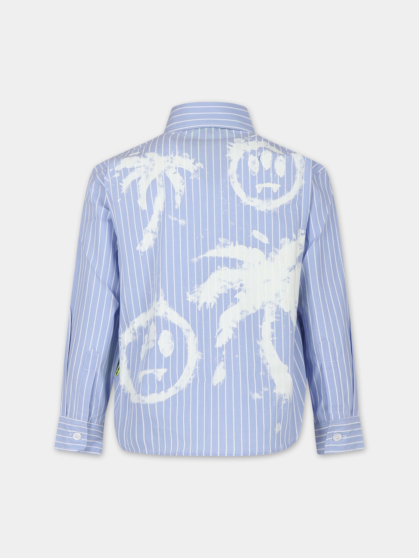 Camicia celeste per bambino con smile,Barrow,S4BKJUSI039 050