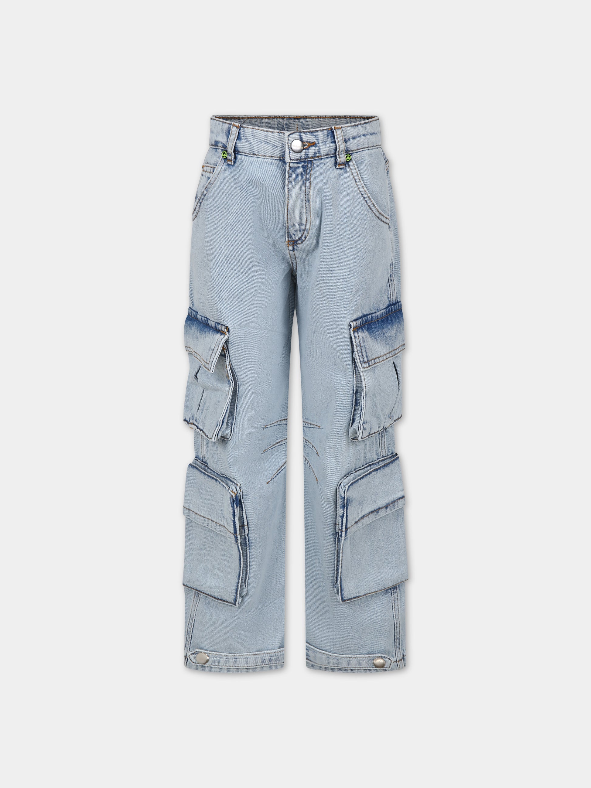 Jeans blu per bambini con smile,Barrow,S4BKJUPA031 172