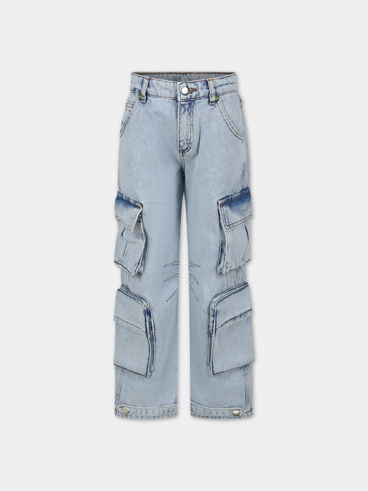 Jeans blu per bambini con smile,Barrow,S4BKJUPA031 172