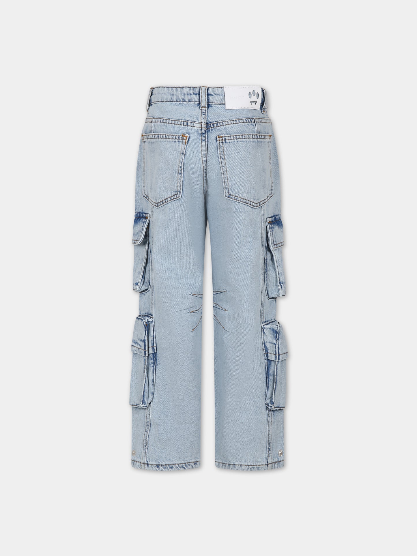 Jeans blu per bambini con smile,Barrow,S4BKJUPA031 172