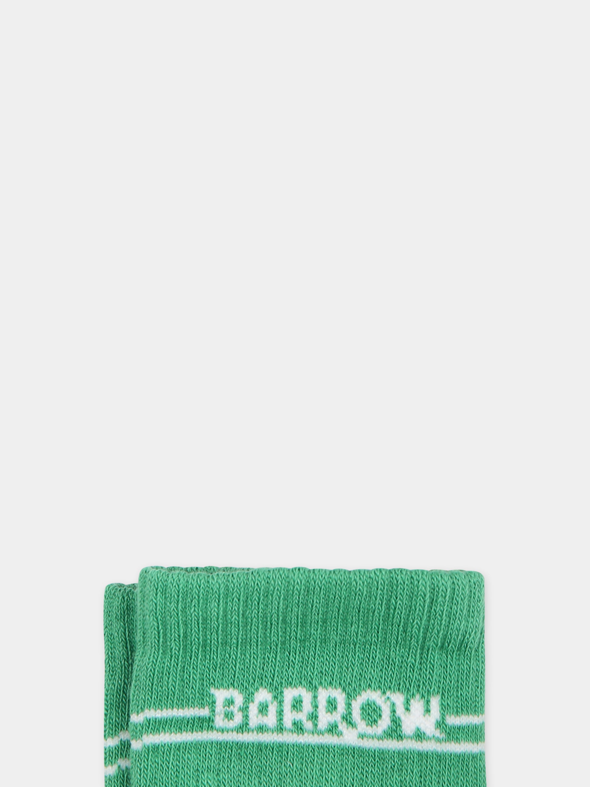 Calze verdi per bambini con smile,Barrow,S4BKJUSO094 BW012