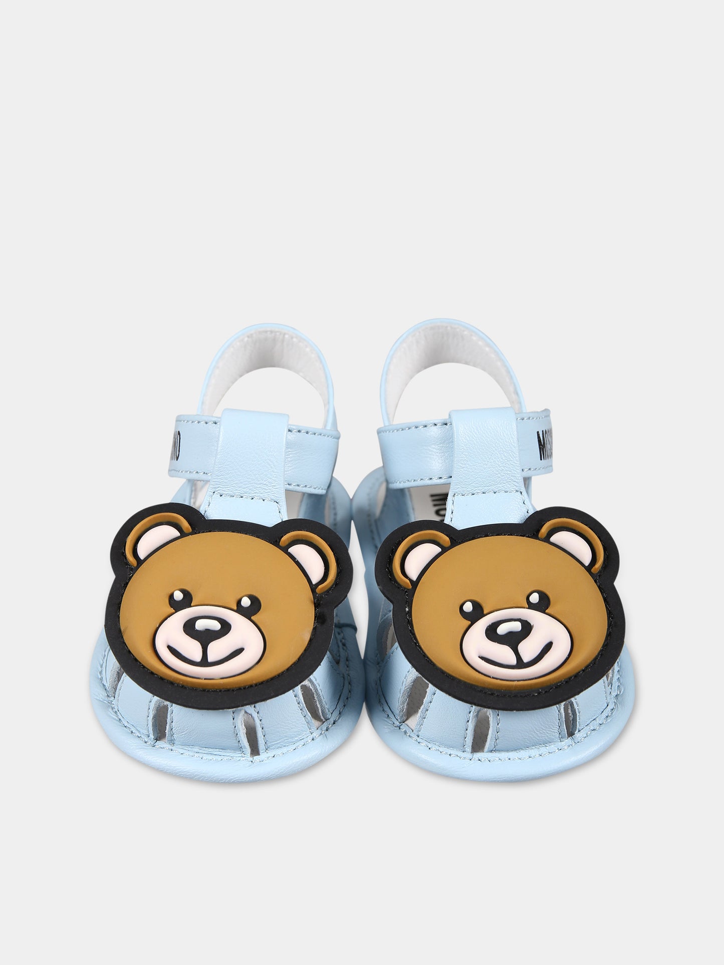 Ragnetti celesti per neonato con Teddy Bear,Moschino Kids,77259 2