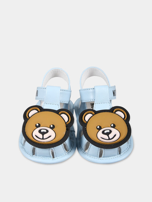 Ragnetti celesti per neonato con Teddy Bear,Moschino Kids,77259 2