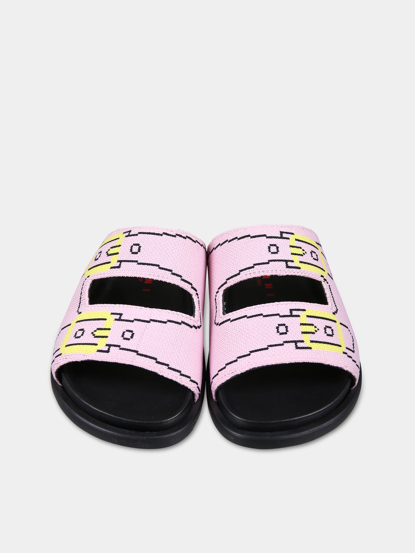 Ciabatte rosa per bambina,Marni Kids,76716 3