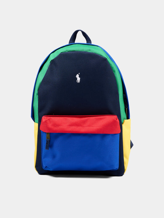 Zaino multicolor per bambini,Ralph Lauren Kids,9AR047 E69