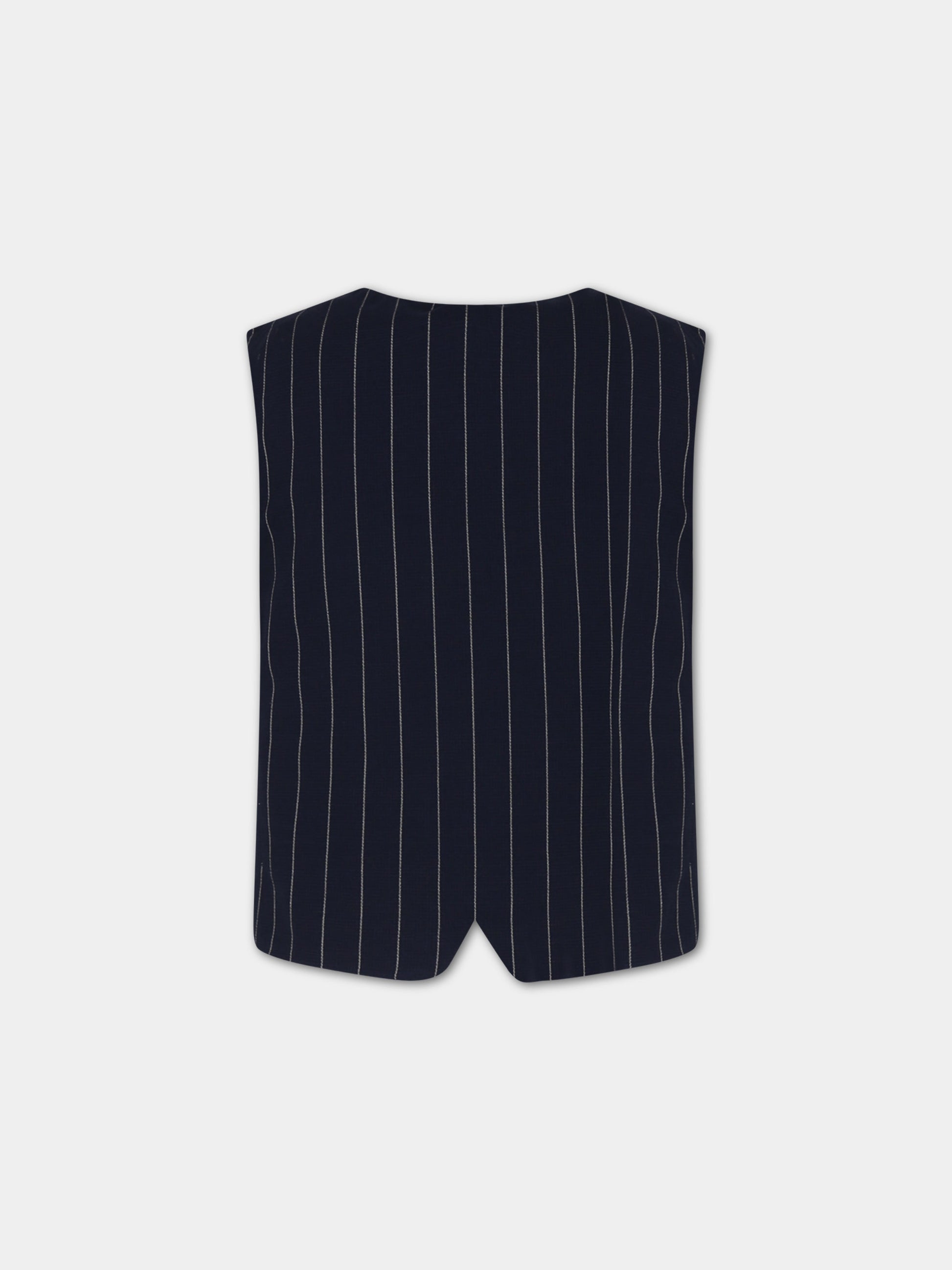 Panciotto blu per bambino,Fay Kids,FU2P12 I0205 621BG