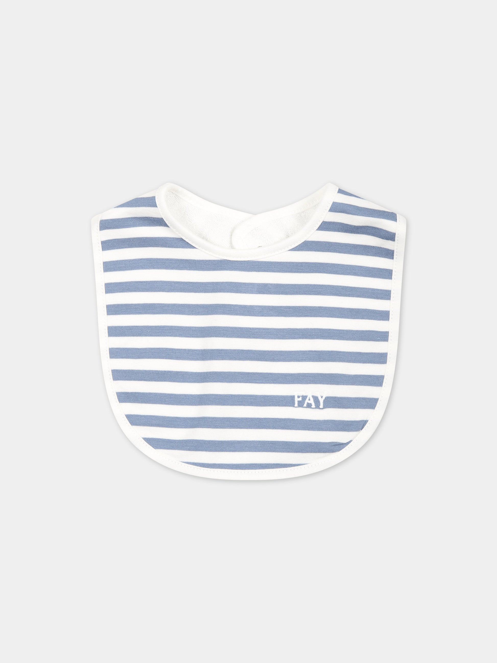 Completo celeste per neonato con logo,Fay Kids,FUB500 Z2137 100AZ