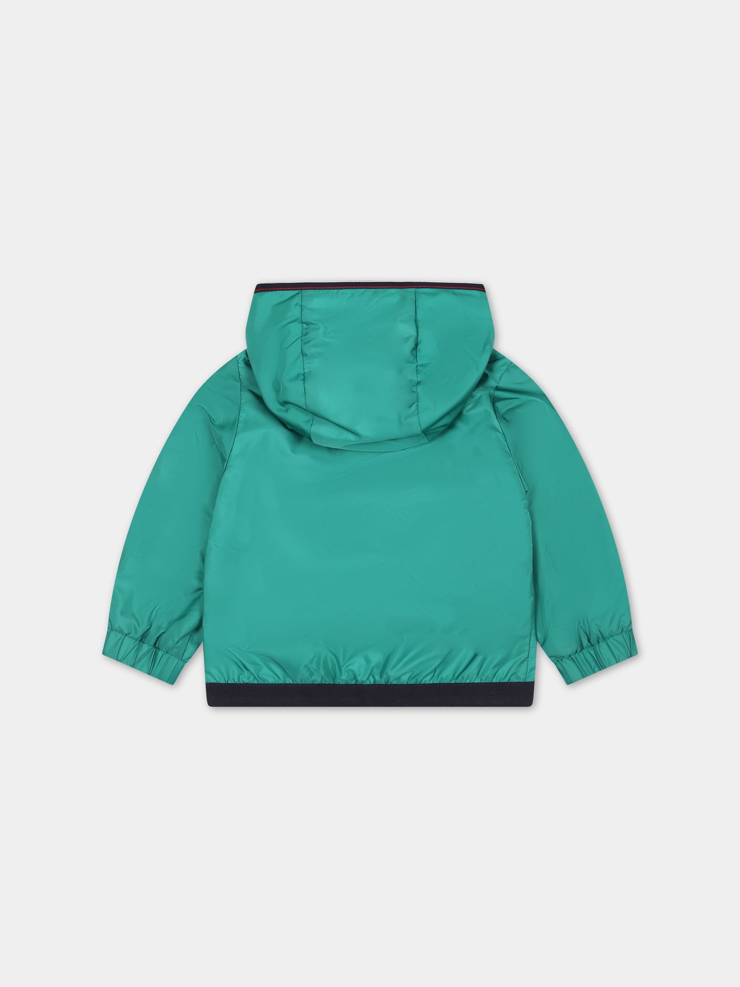 Giacca a vento verde Anton per neonati,Moncler Kids,951 1A00042 68352 84M