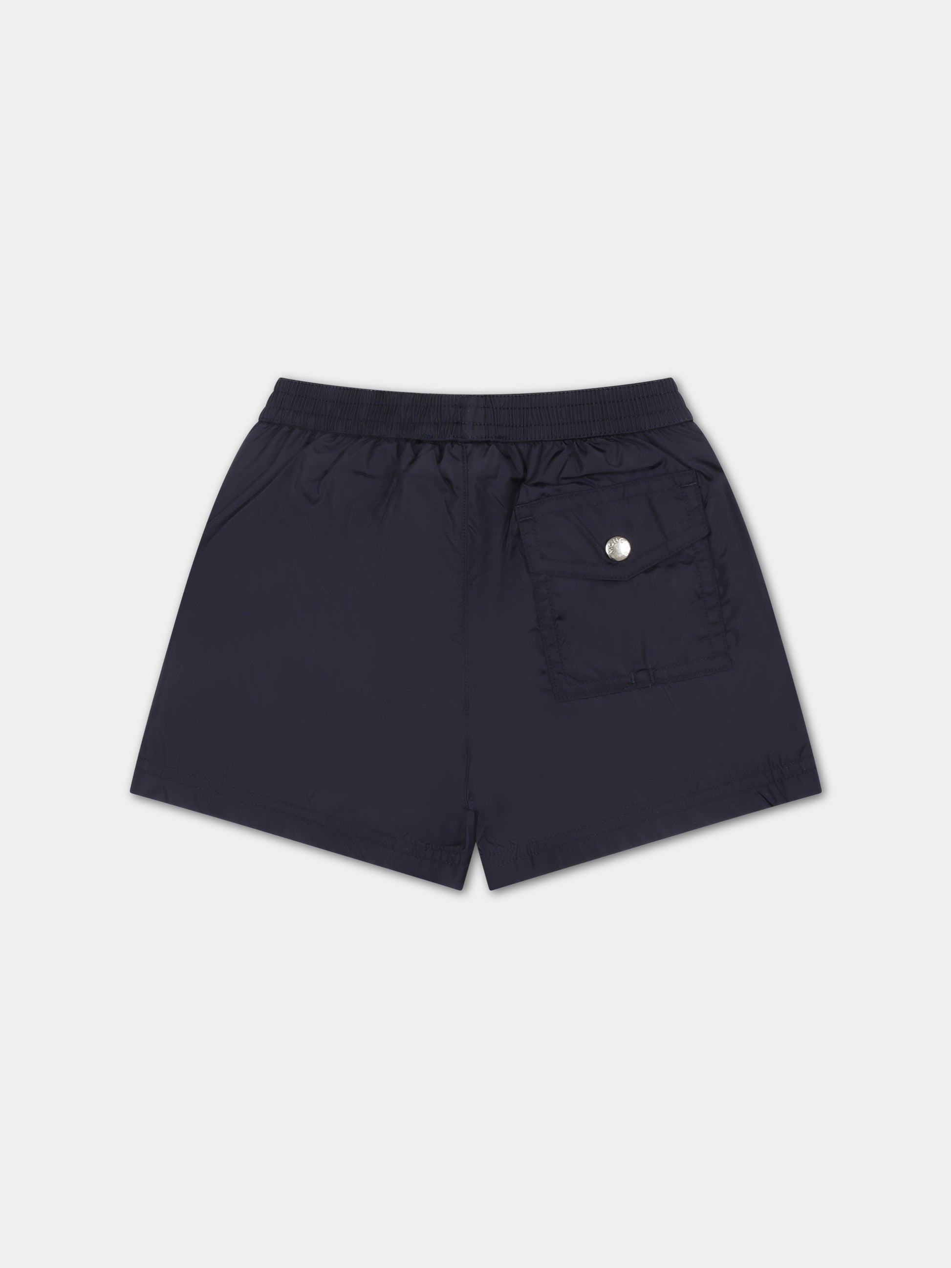 Boxer mare blu per neonato,Moncler Kids,951 2C00005 53326 742