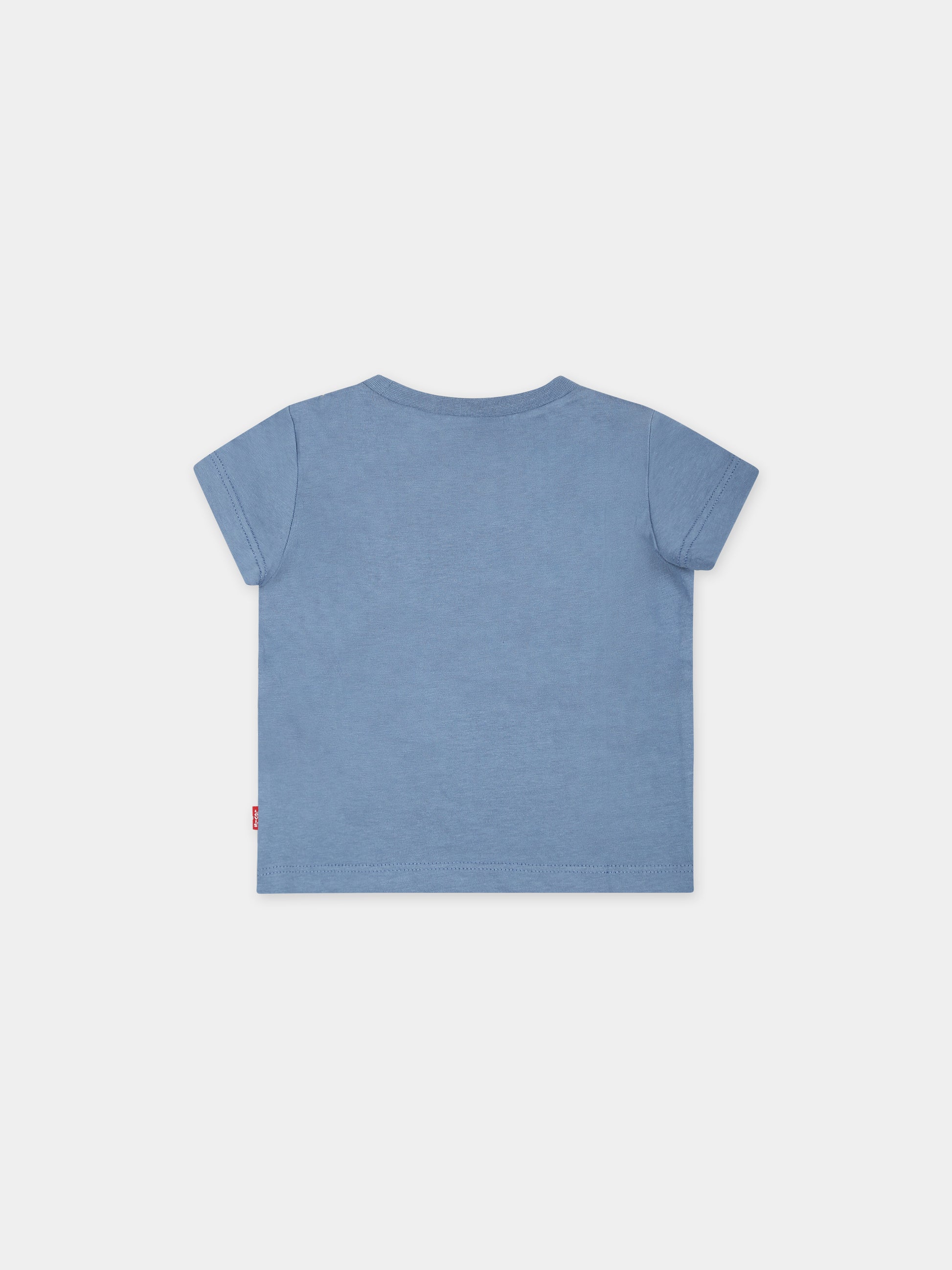 T-shirt blu per neonati con logo,Levi's Kids,24SMLK6E8157 BIA
