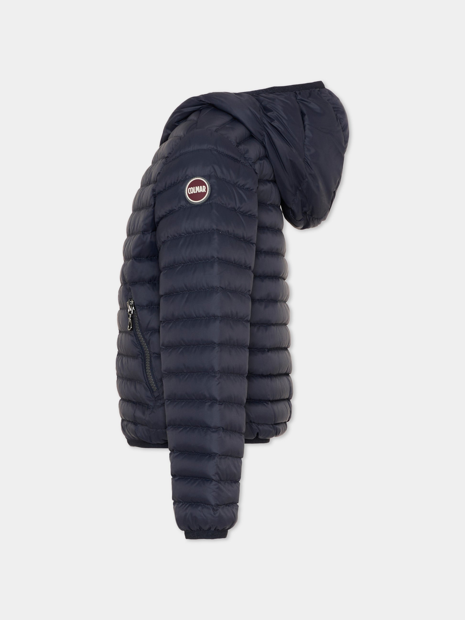 Piumino blu per bambino con logo,Colmar Originals Kids,3487A 8VX 68