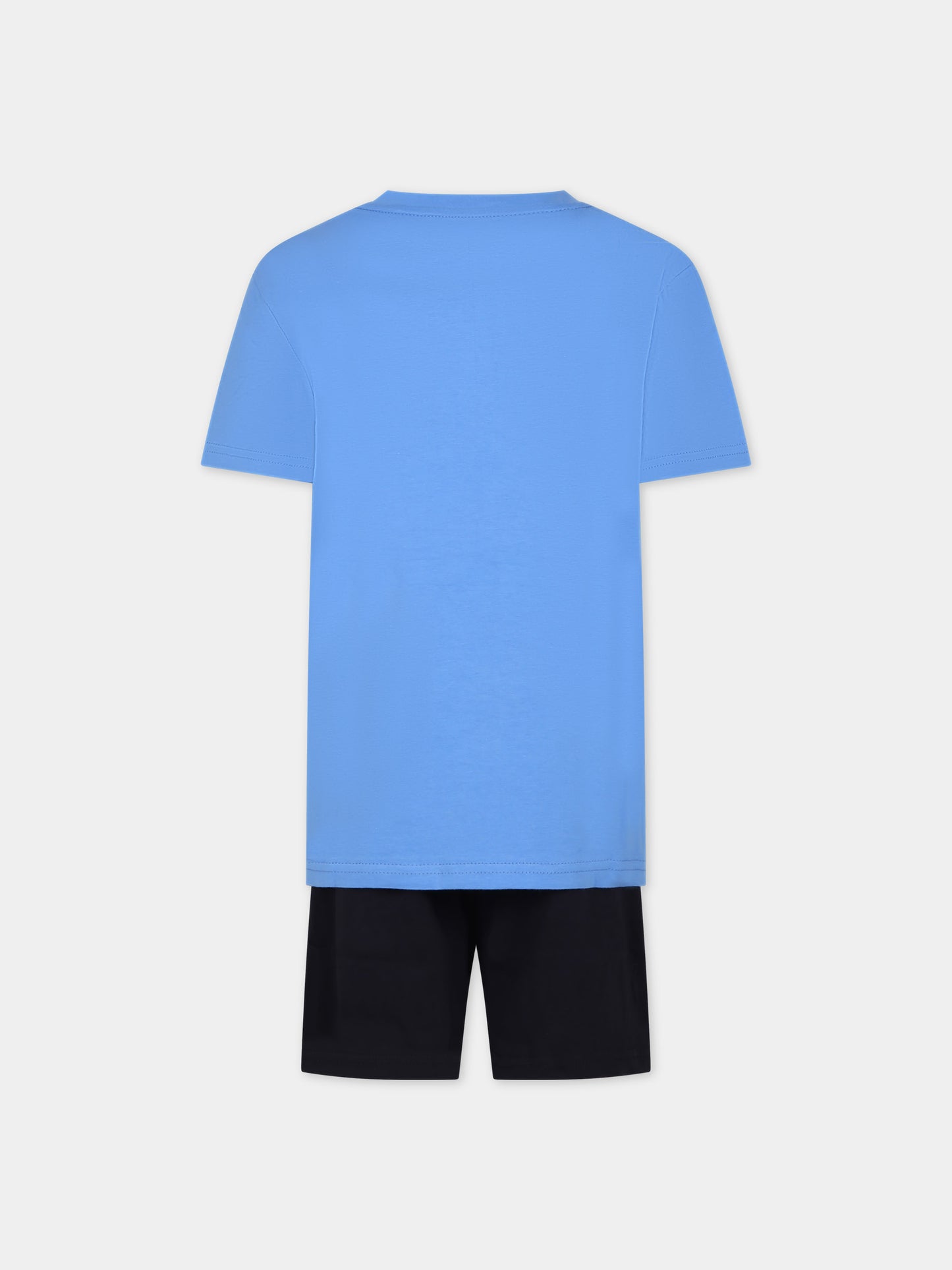 Pigiama multicolor per bambino con logo,Tommy Hilfiger Junior,24SMTAUB0UB00545T 0SV