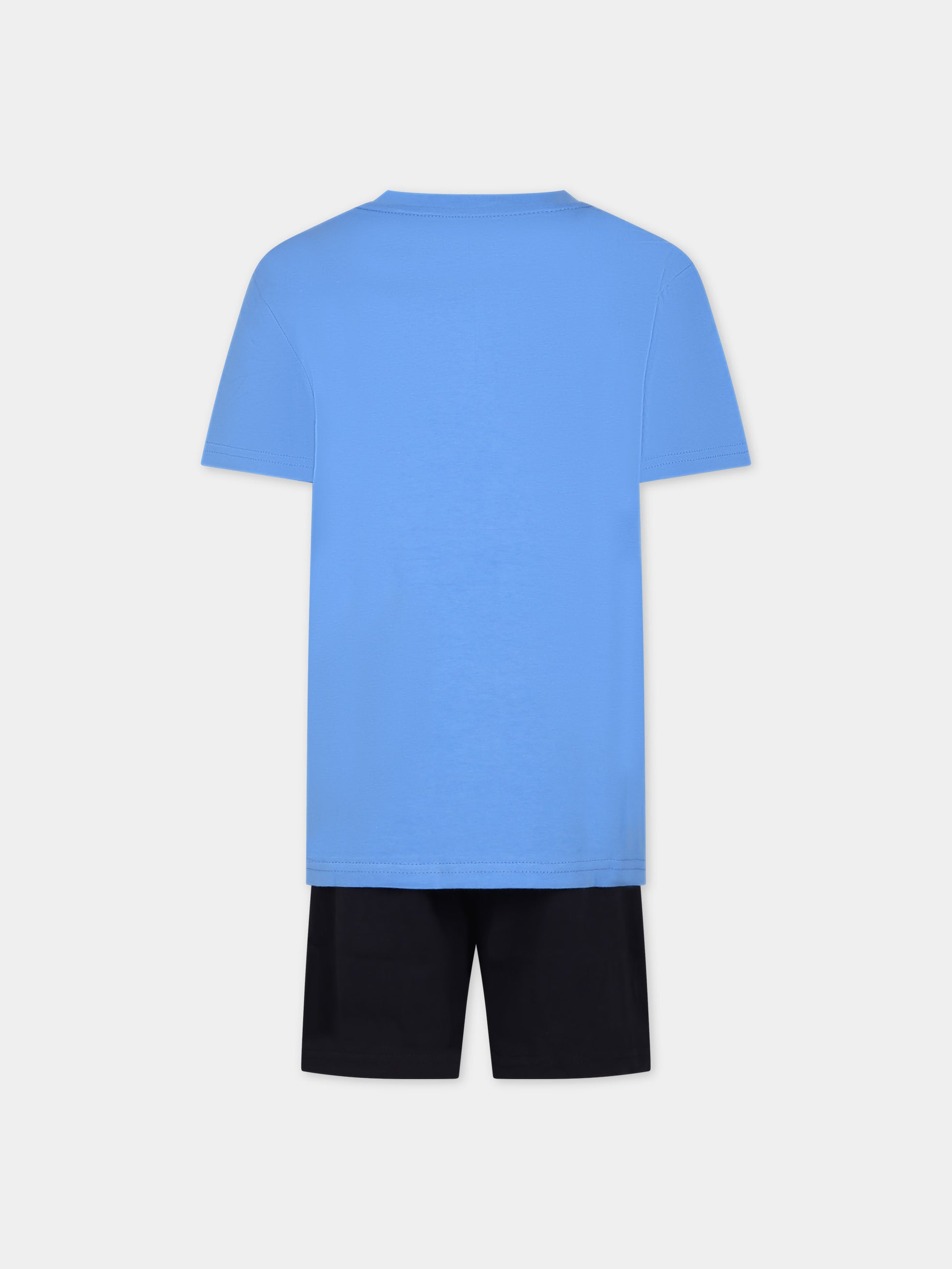 Pigiama multicolor per bambino con logo,Tommy Hilfiger Junior,24SMTAUB0UB00545T 0SV