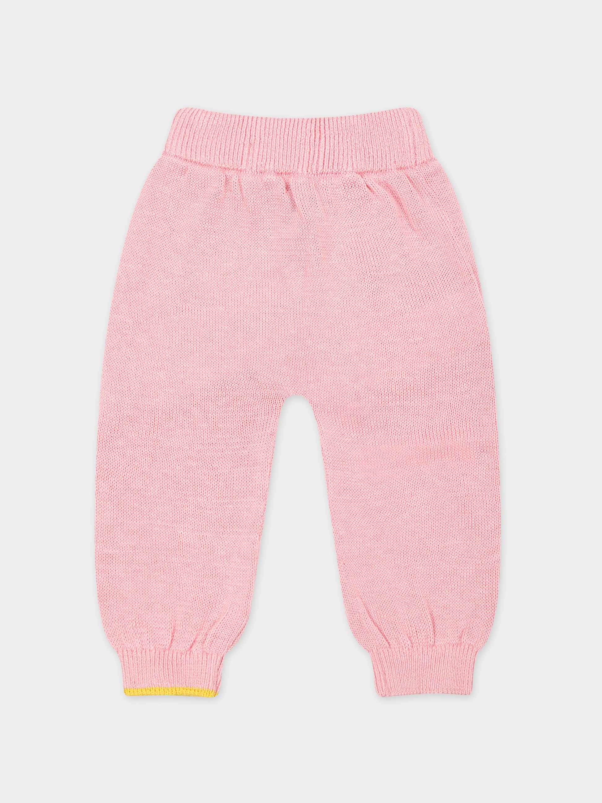 Pantaloni rosa per neonata,Gensami,PT01 B ALP SUMMER PINK