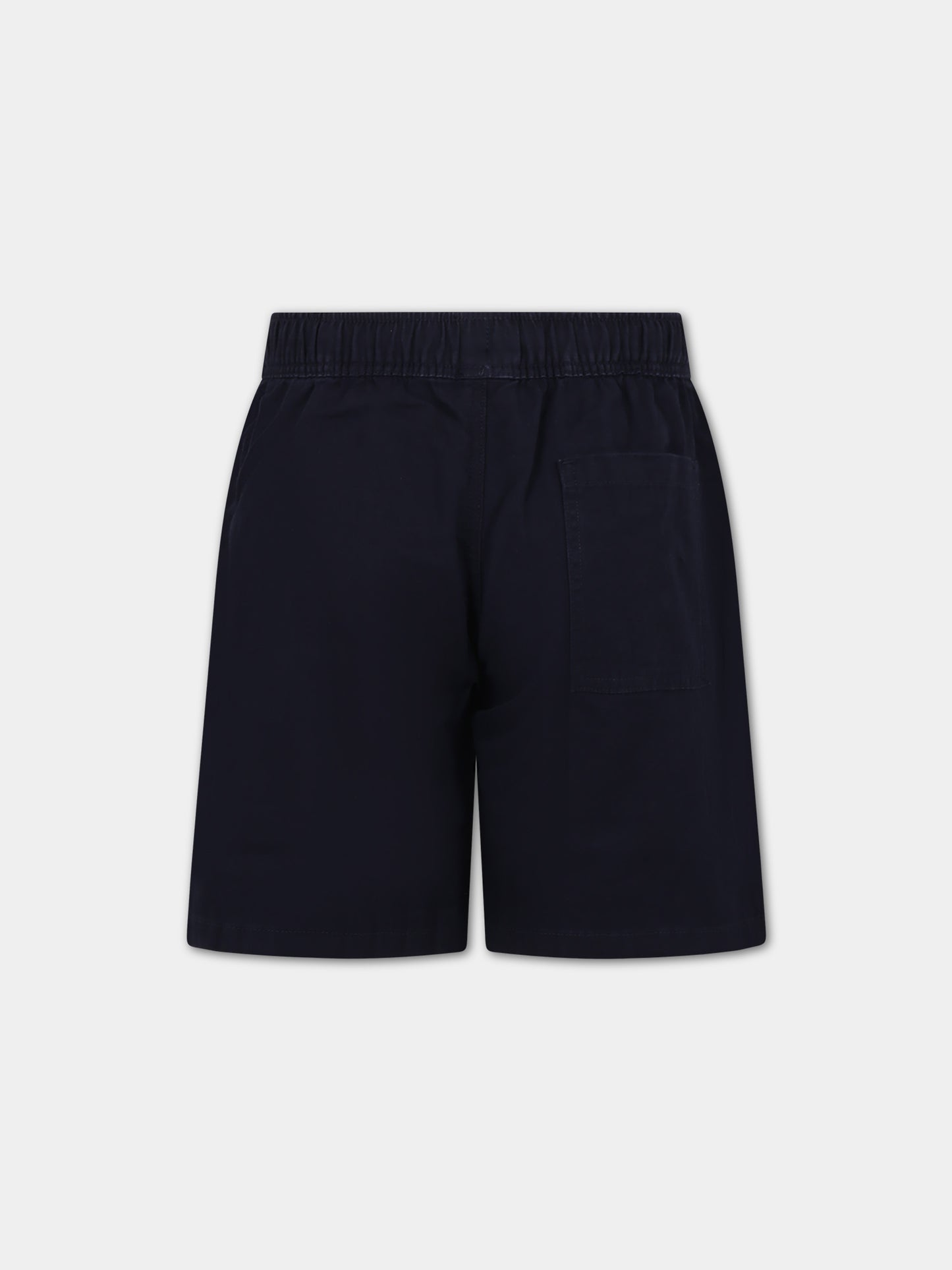 Shorts blu per bambino,Petit Bateau,A09KJ 01 SMOKING